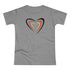 Football EM 2024 German Flag Heart Germany Football Women's T-Shirt