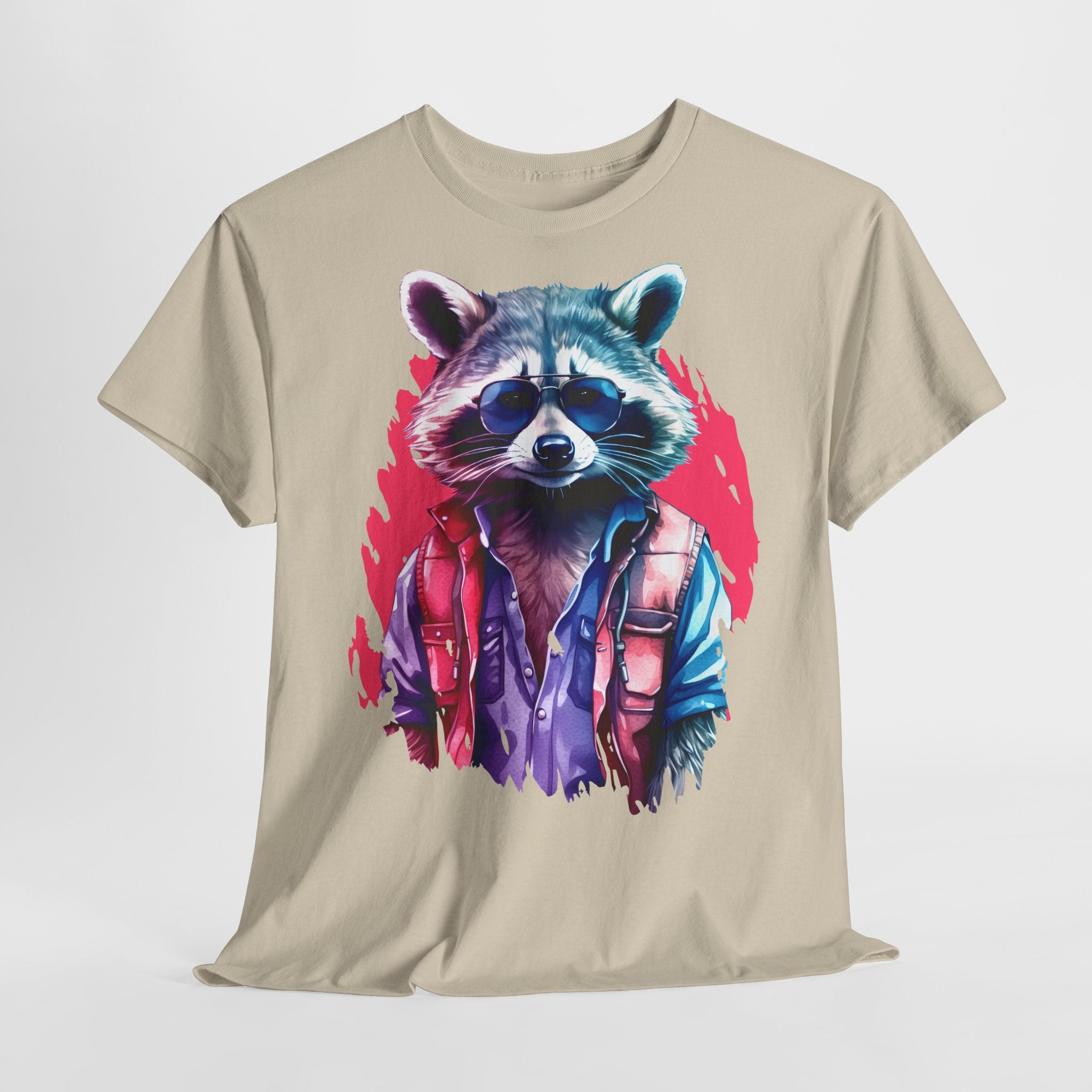 Waschbär Racoon Rocket Cyberspace - Unisex Shirt