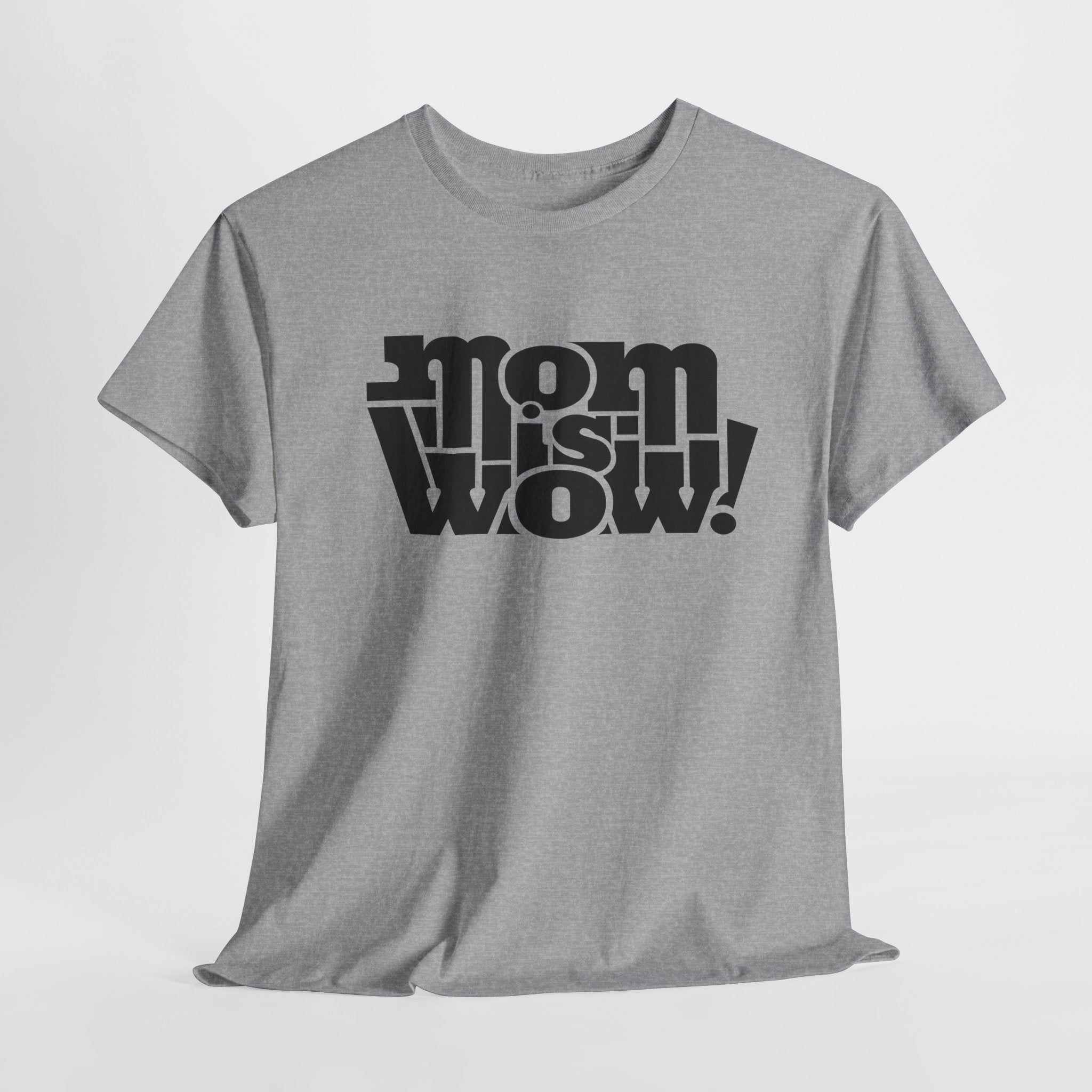 Muttertag - Mom is WOW - Muttertag Geschenk - Unisex Shirt