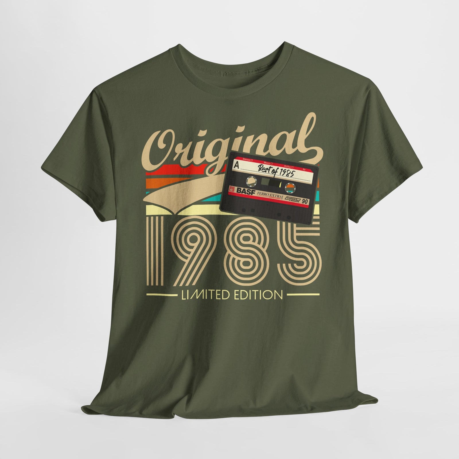 40. Geburtstag Original 1985 Limited Edition Retro Kassette Geschenk T-Shirt