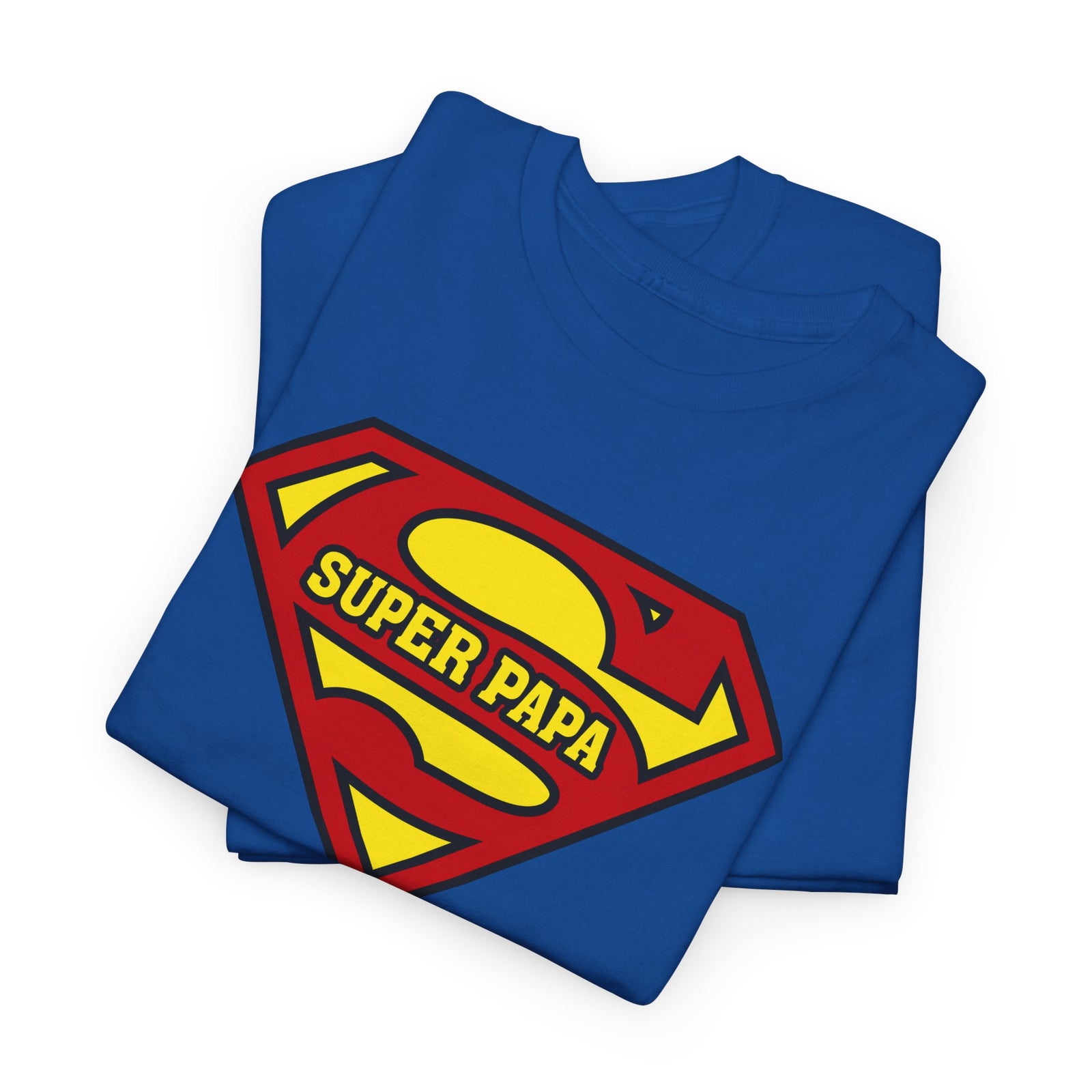 Vatertag Geschenk - Super Papa Comic Logo - Papa Papi Geburtstag Vatertag Geschenk Shirt