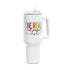 Be Real Not Perfect - Sei Authentisch Nicht Perfekt - Cooles Statement - Thermobecher 1,18 Liter