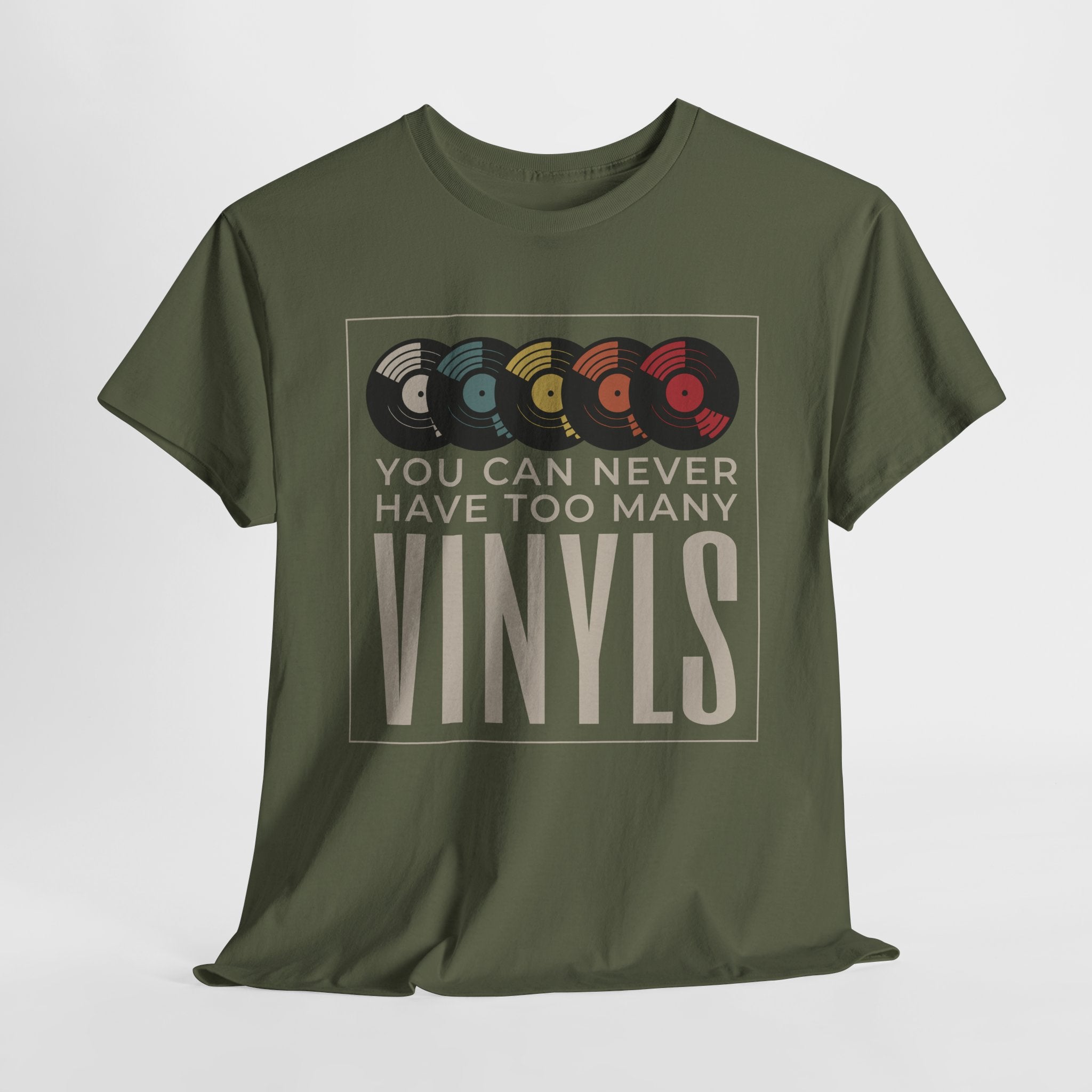 Schallplatten Fan - Retro Vinyl T-Shirt