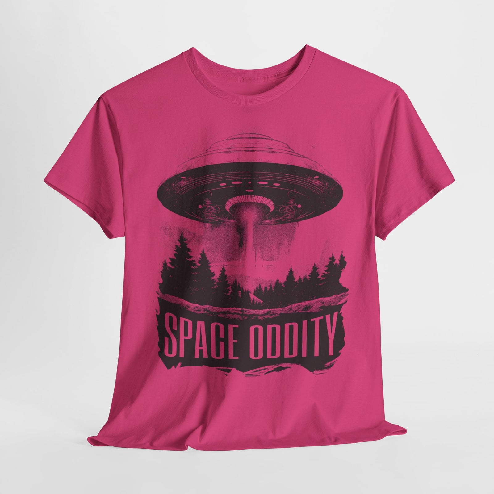 Alien Fliegende Untertasse  - Space Oddity - Lustiges T-Shirt
