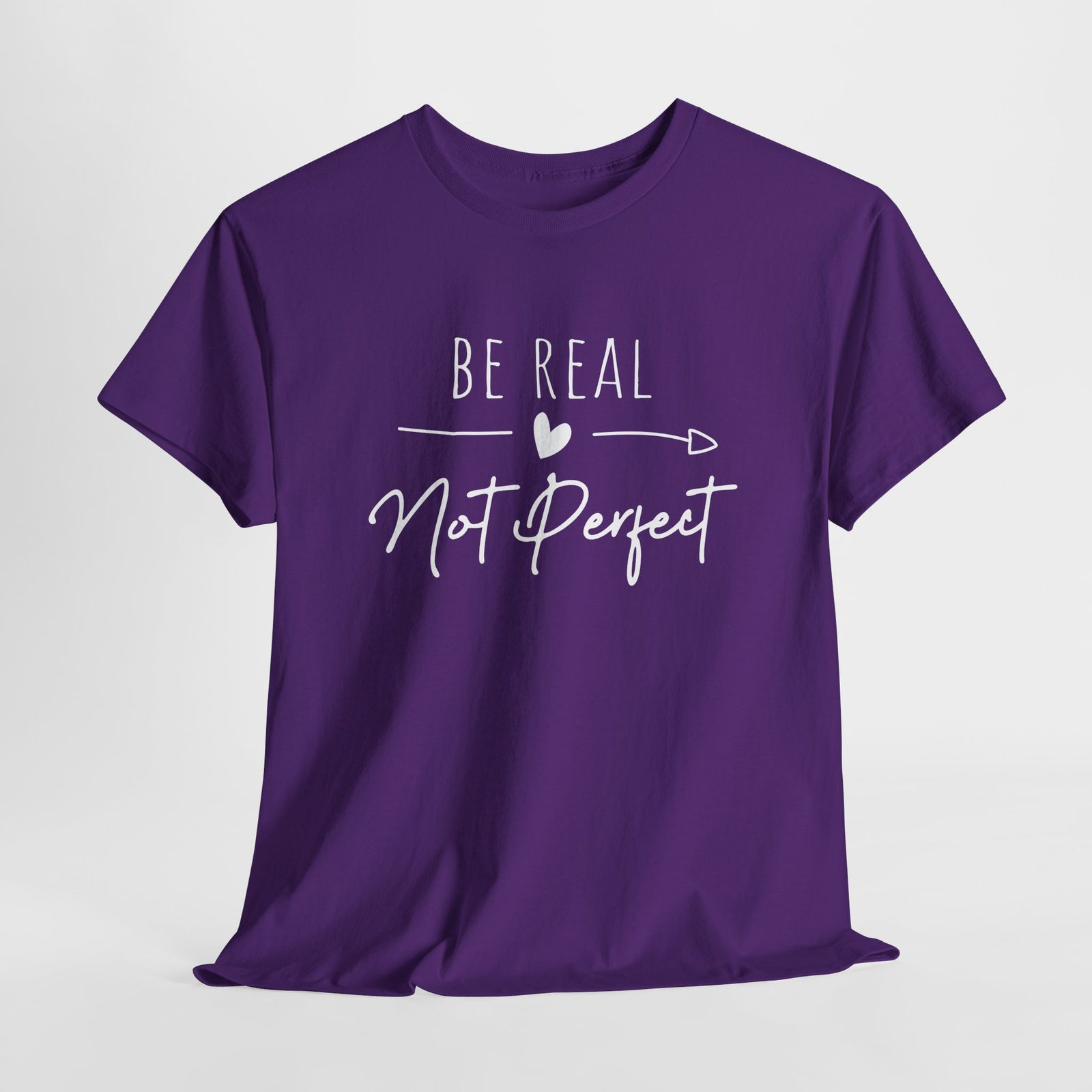 Sei Du selbst - Sei Echt und nicht Perfekt - Be Real Not Perfect - Unisex Shirt