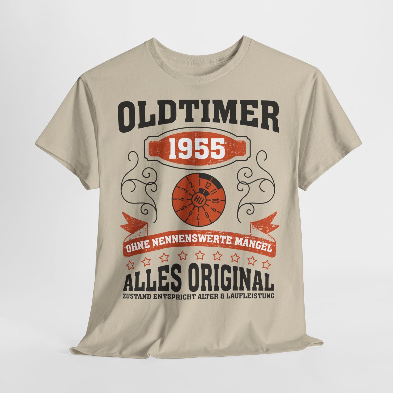 70. Geburtstag Oldtimer 1955 Zustand entspricht Alter und Laufleistung TÜV Lustiges Mechaniker Geschenk T-Shirt