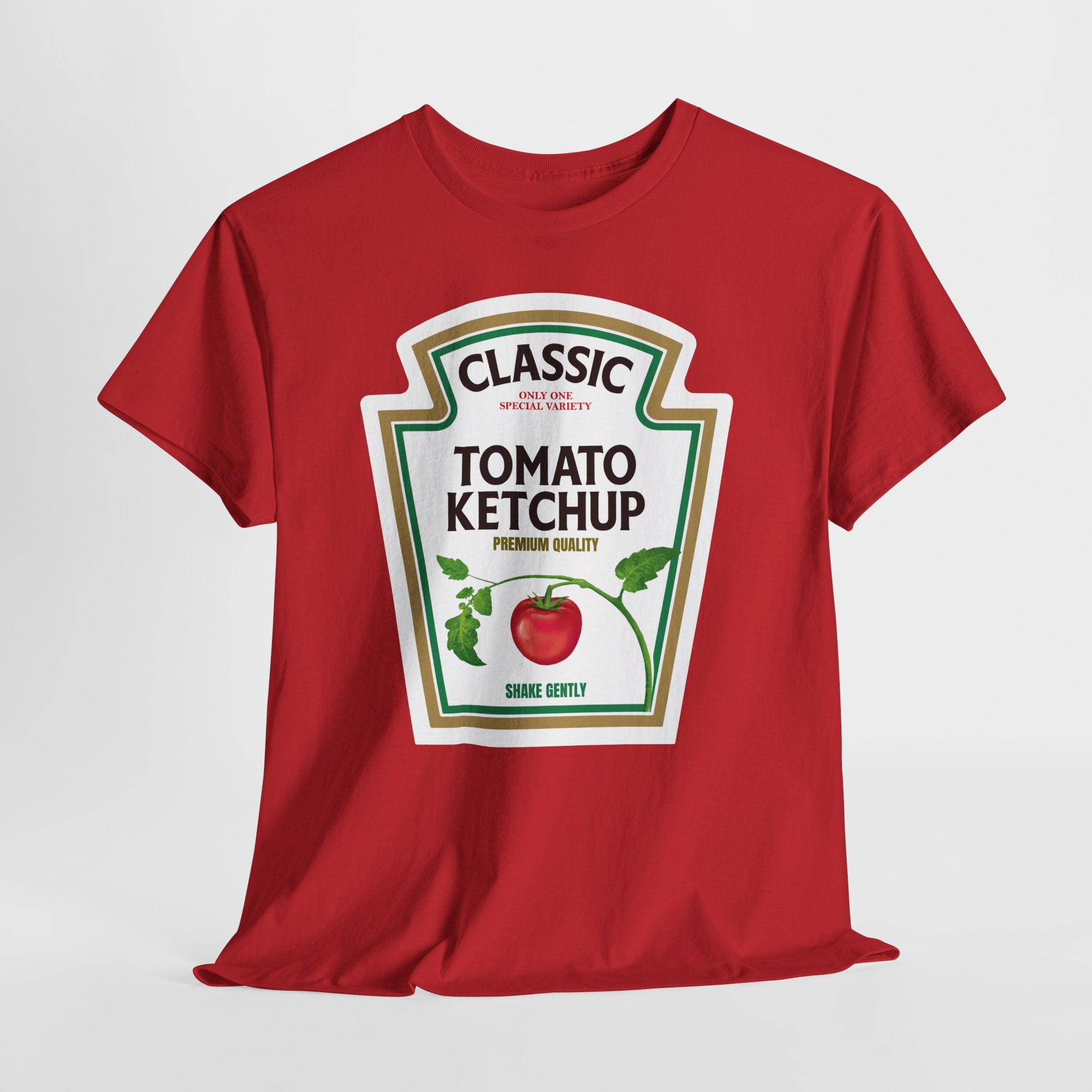 Halloween Kostüm Shirt – Lustiges Ketchup Parodie T-Shirt – Partnerlook mit Mayonnaise
