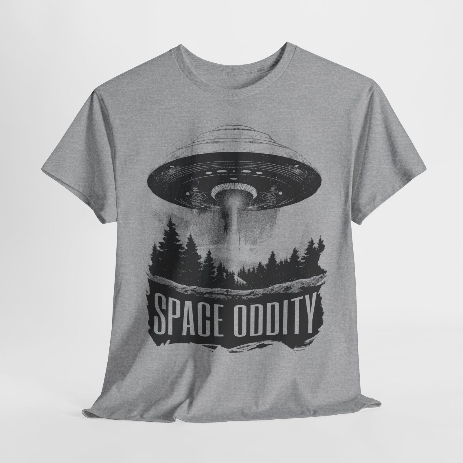 Alien Fliegende Untertasse  - Space Oddity - Lustiges T-Shirt