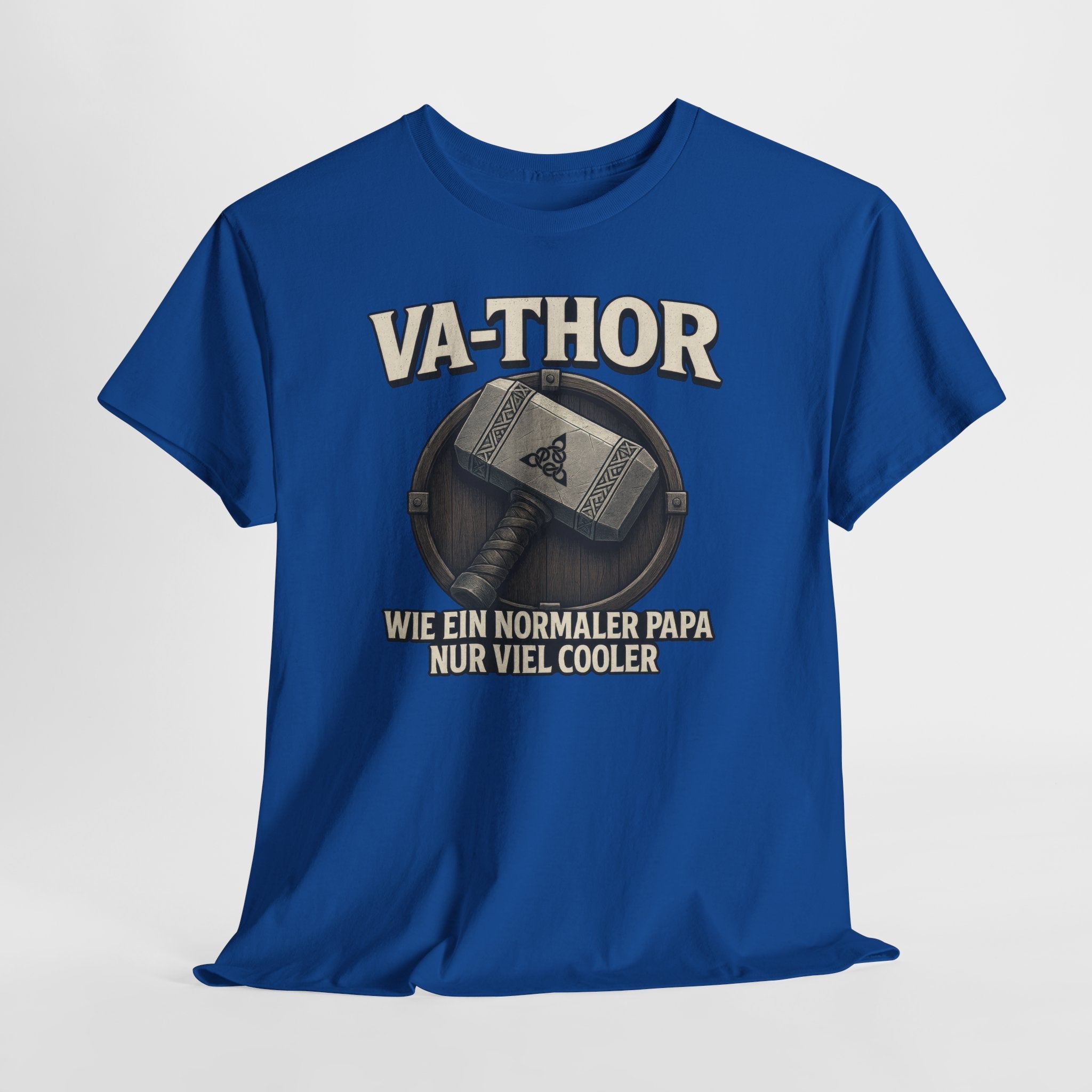 Papa Shirt VA-Thor Hammer - Wir Ein Normaler Papa Nur Cooler - Lustiges Geschenk T-Shirt
