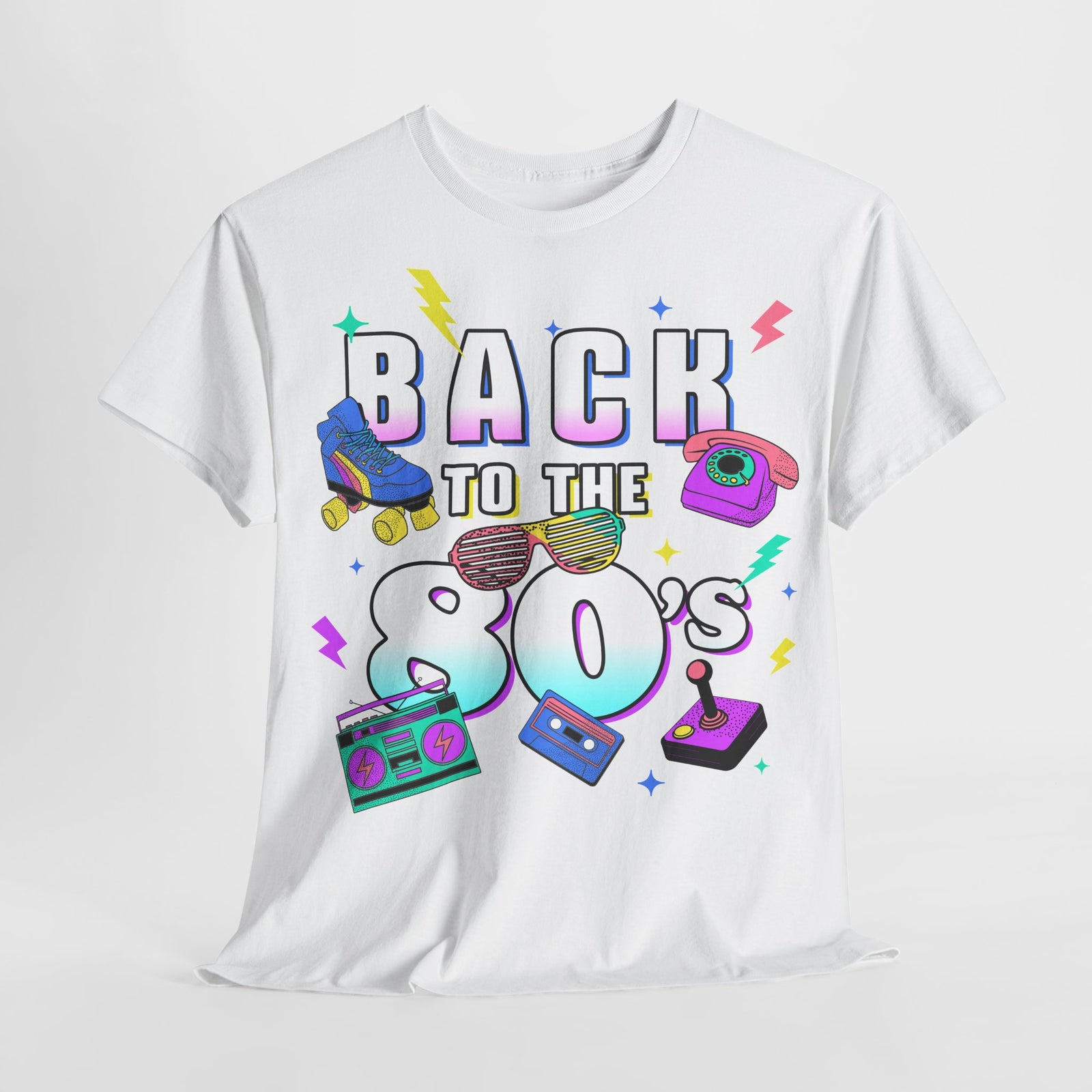 80er Retro Style - Pop Kultur - Back to the 80s - Musik Liebhaber - Unisex Shirt
