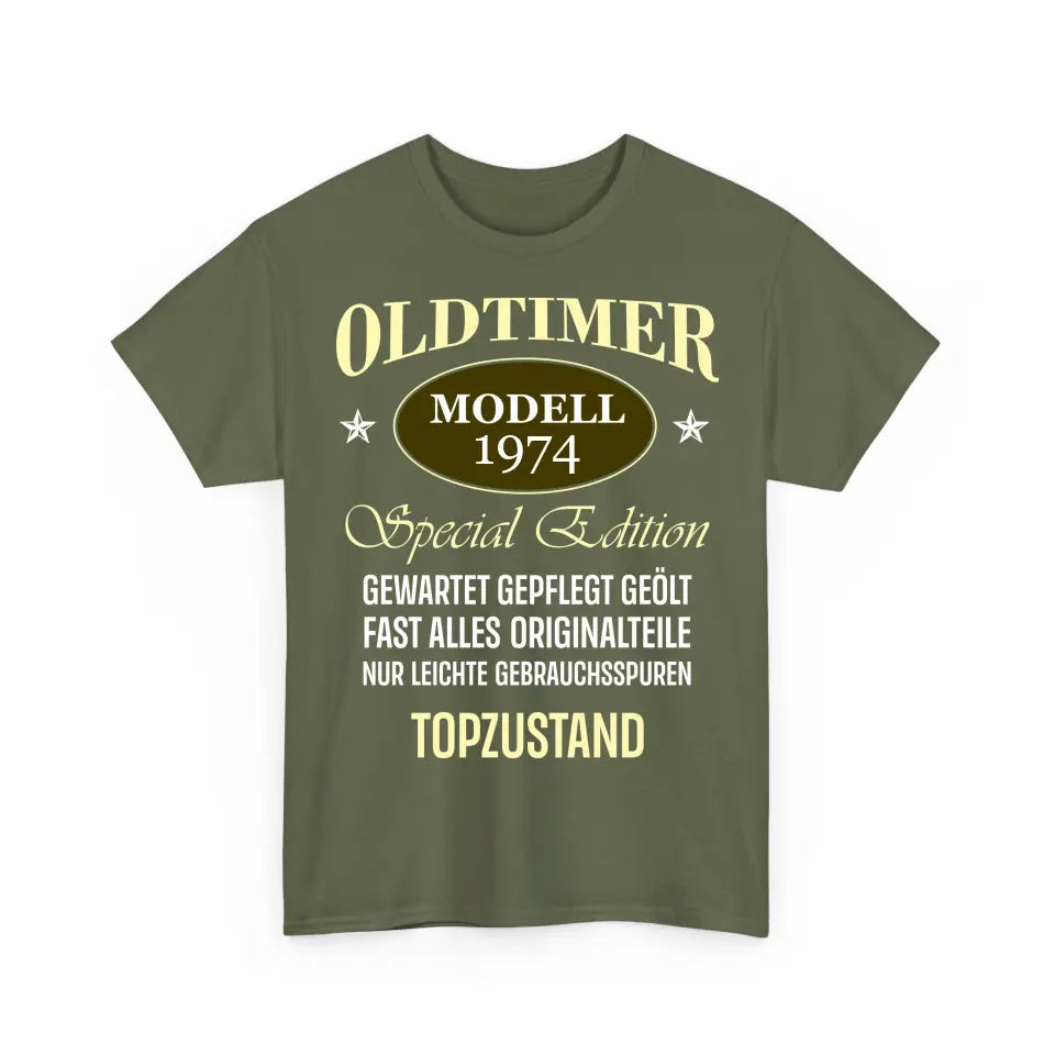 Birthday T-Shirt Vintage Car Birthday - Gift T-Shirt