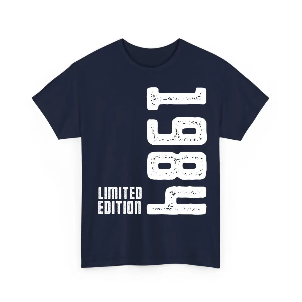 Personalizable Birthday T-Shirt Limited Edition Gift