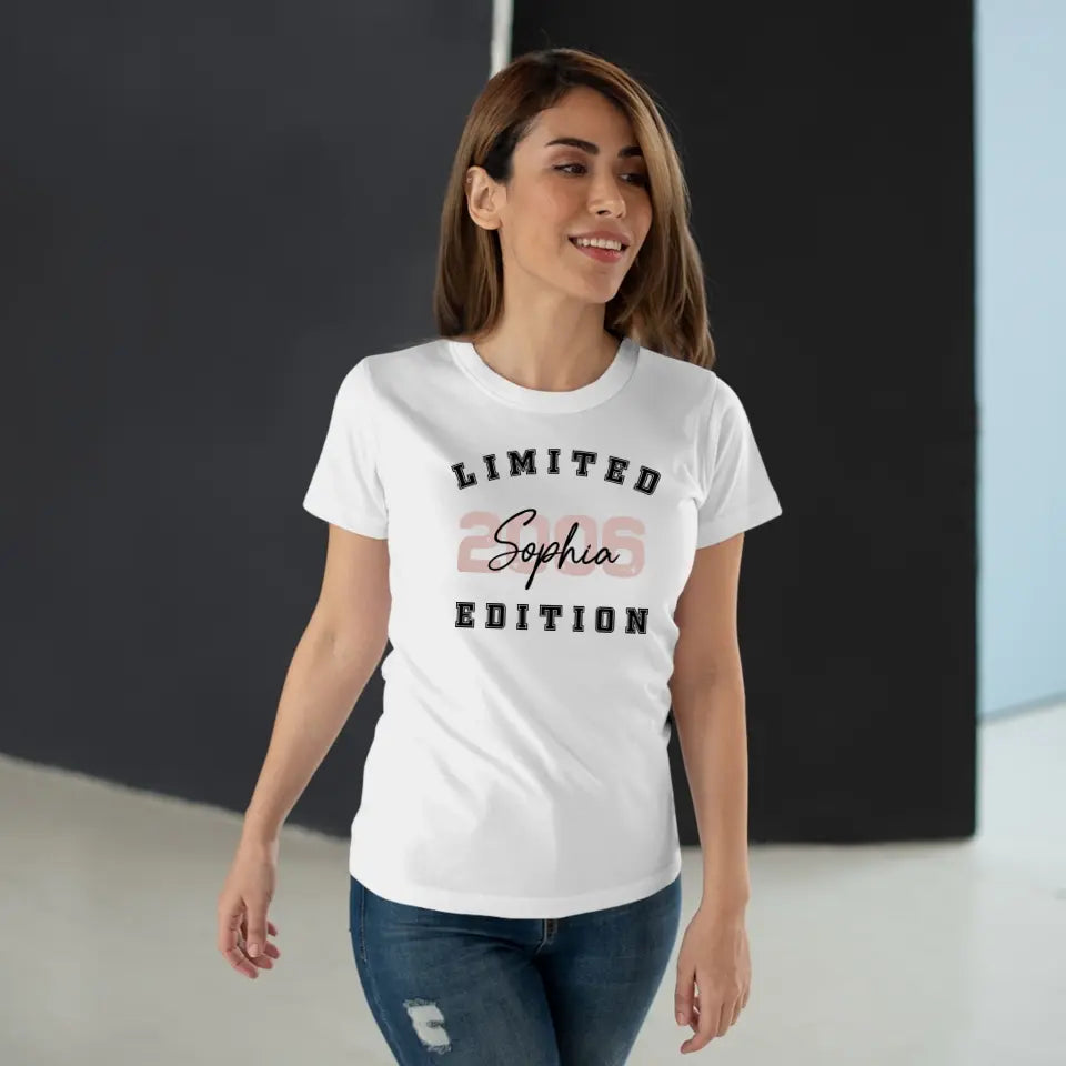 Personalizable Birthday T-Shirt Limited Edition Women Gift T-Shirt