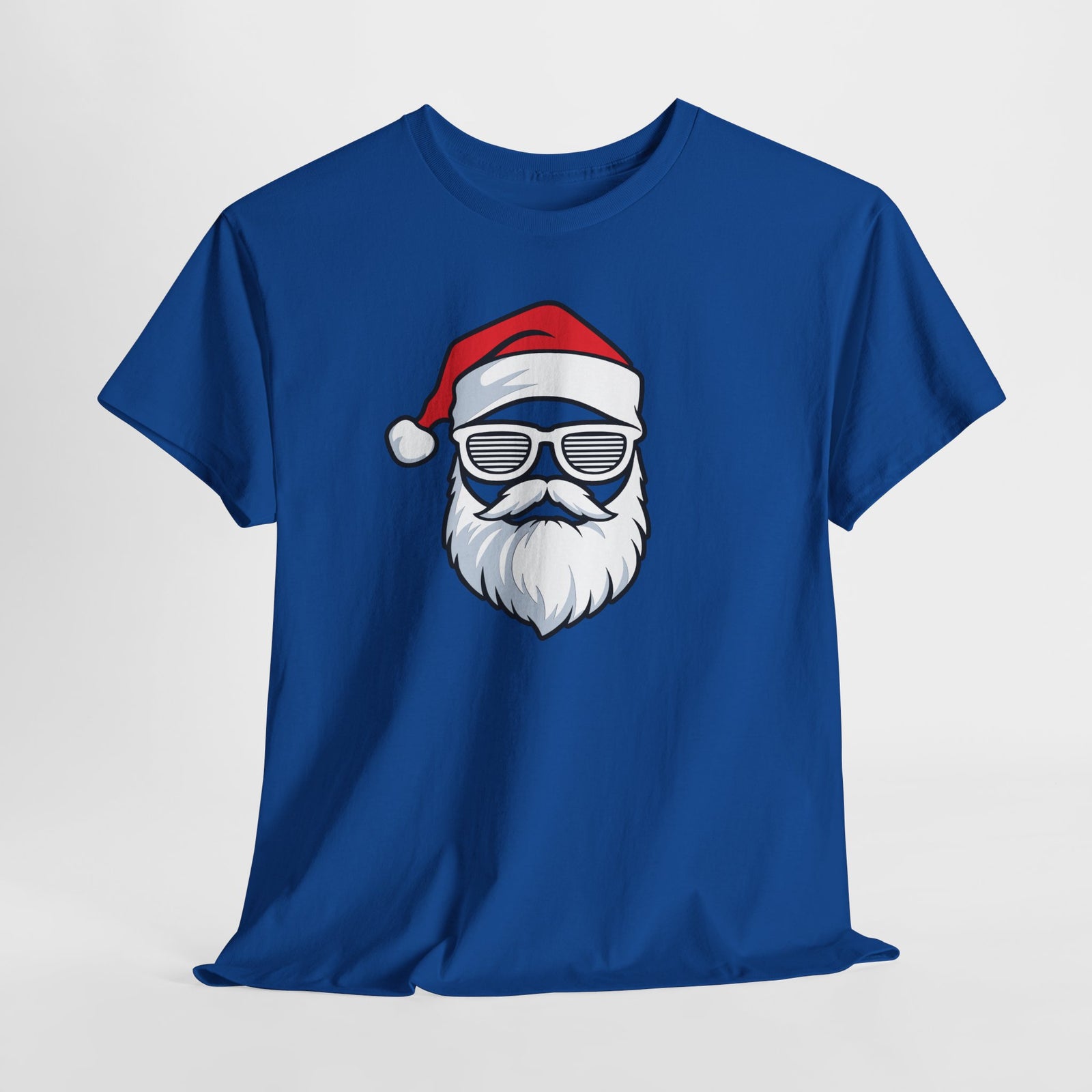 Cooler Weihnachtsmann – Stylischer Santa mit Bart & Brille T-Shirt