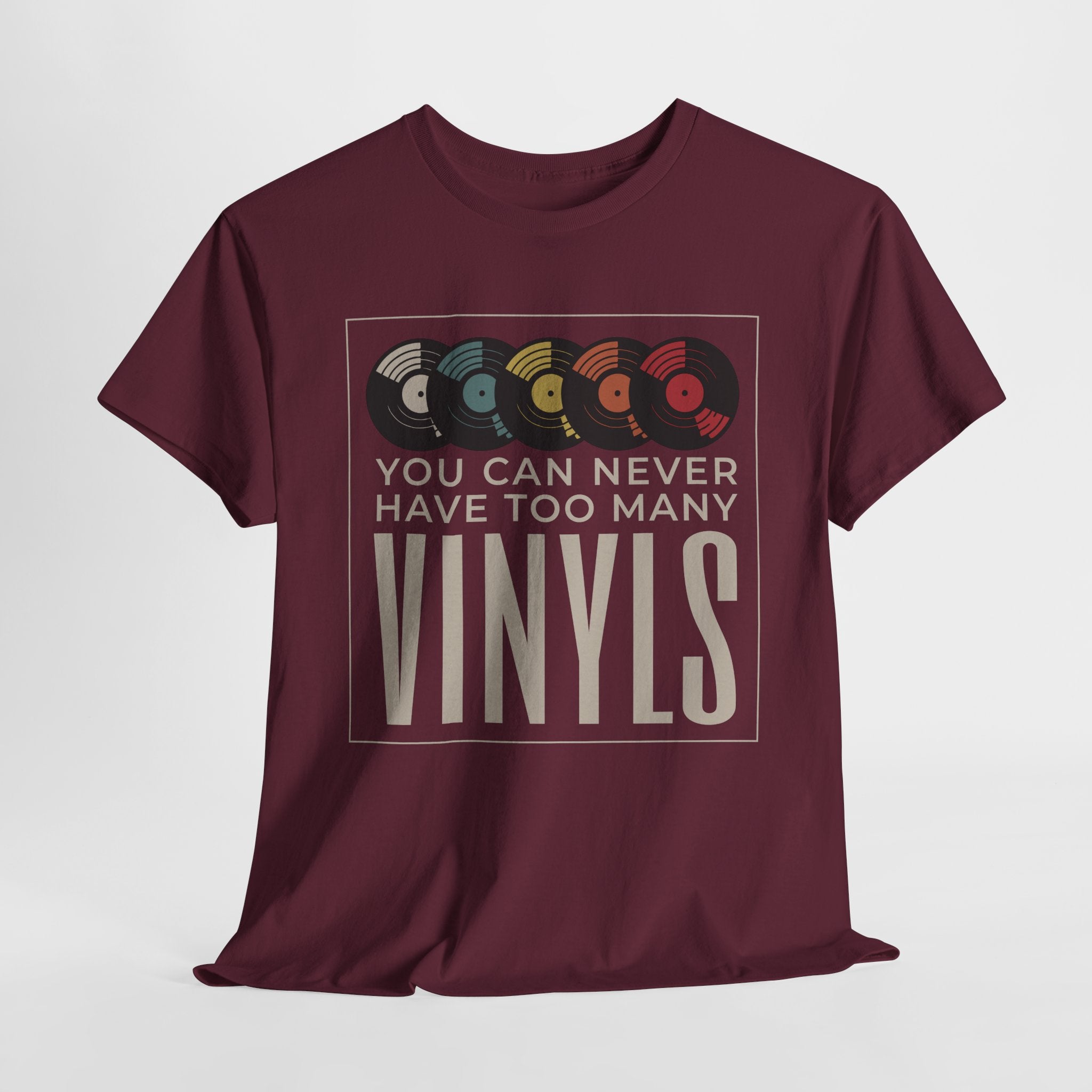 Schallplatten Fan - Retro Vinyl T-Shirt