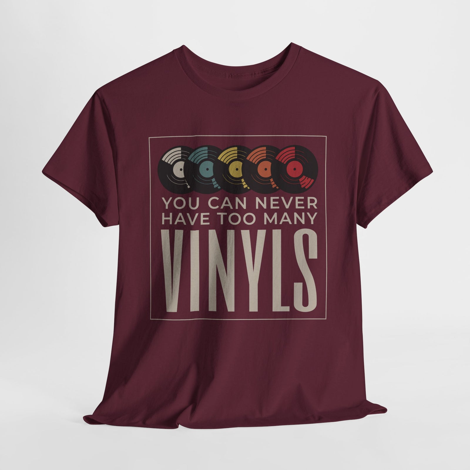Schallplatten Fan - Retro Vinyl T-Shirt