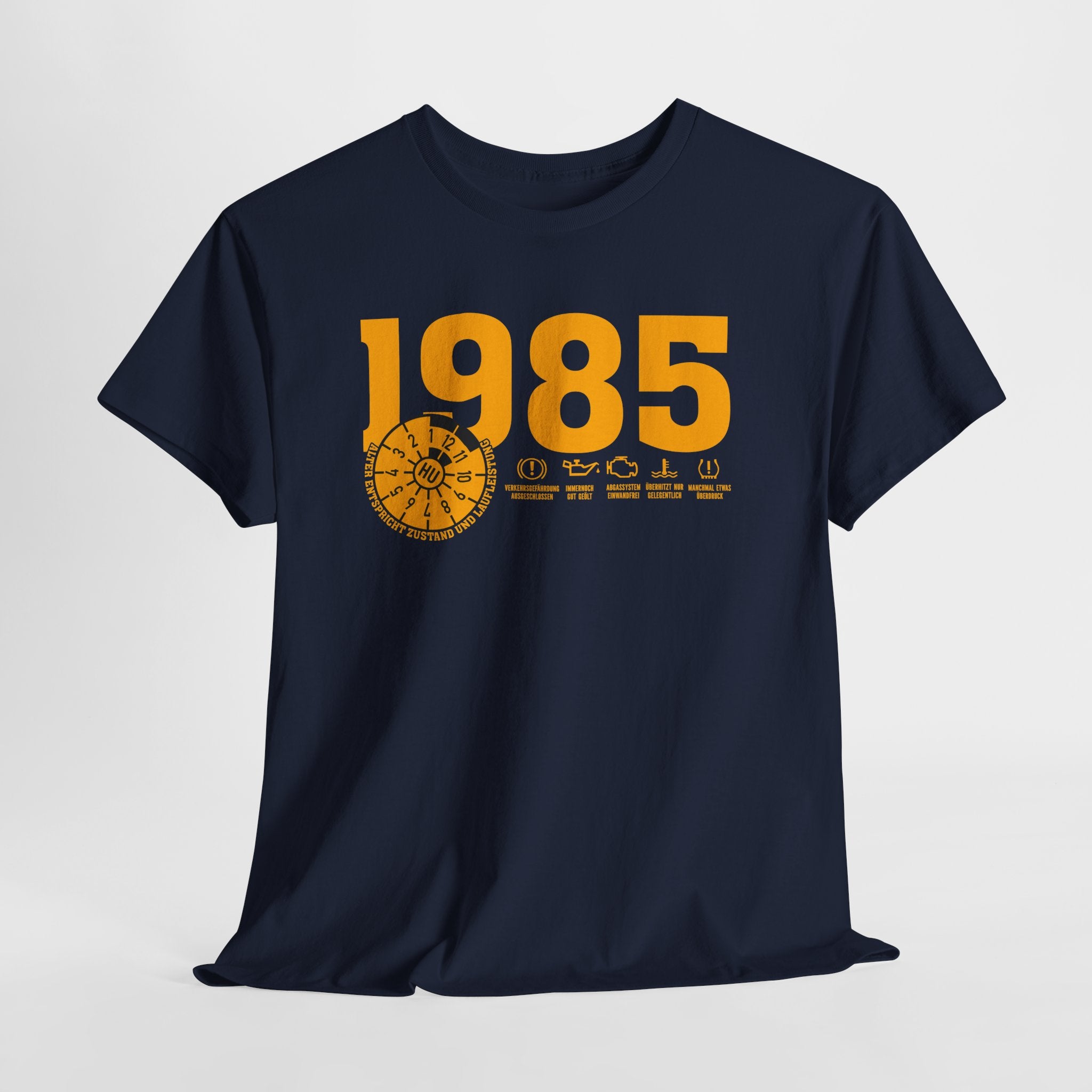 40 Geburtstag Jahrgangs-Shirt 1985 – TÜV Stempel Design - Entspricht Zustand und Laufleistung