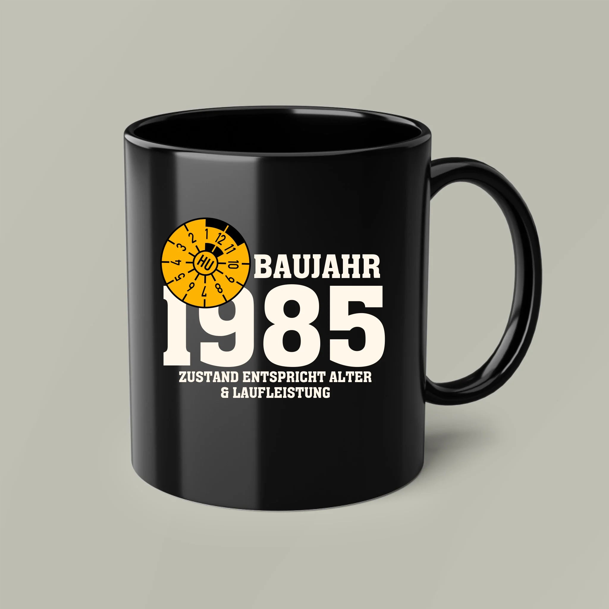 Geburtstags Kaffee Tasse Personalisierbar - Baujahr TÜV Geschenk Kaffee Tasse