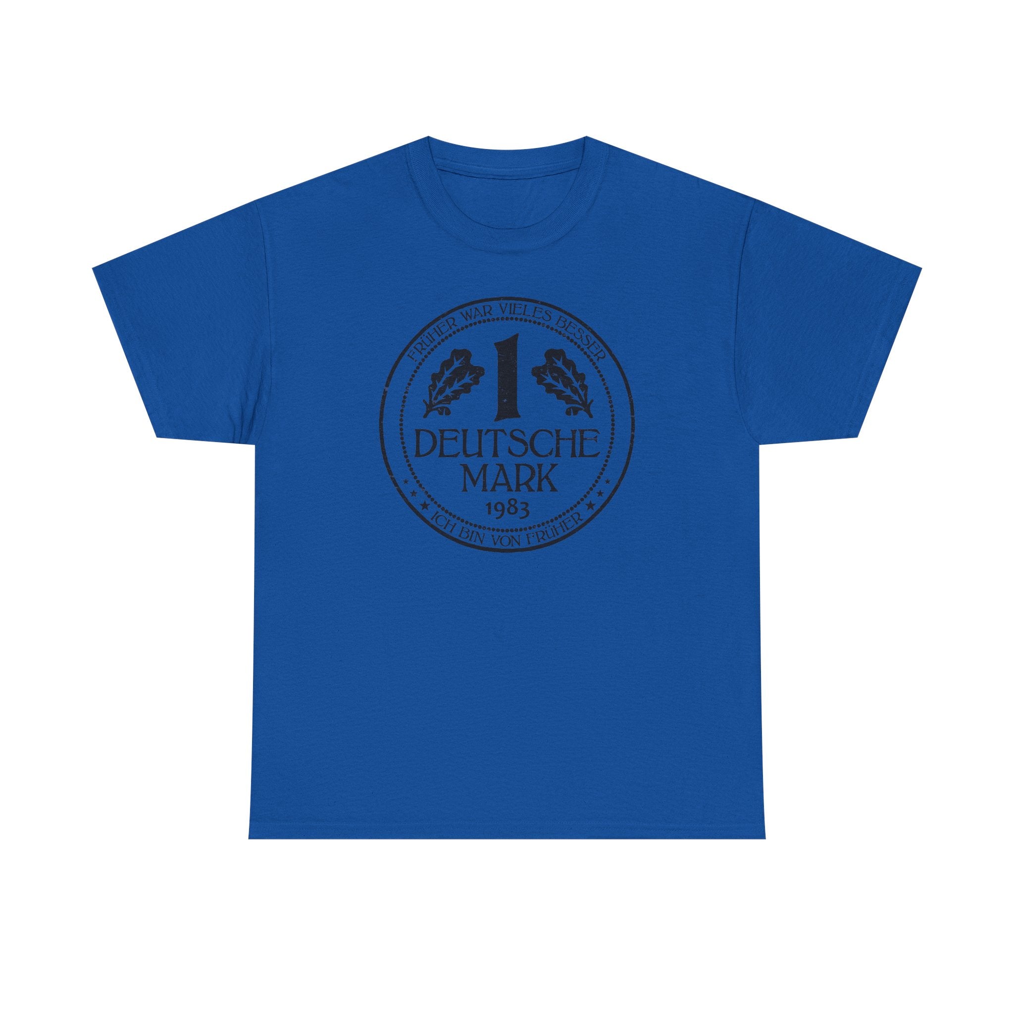 Deutsche Mark 1983 T-Shirt Herren Damen | Lustiges Nostalgie Retro Shirt Geschenk zum Geburtstag
