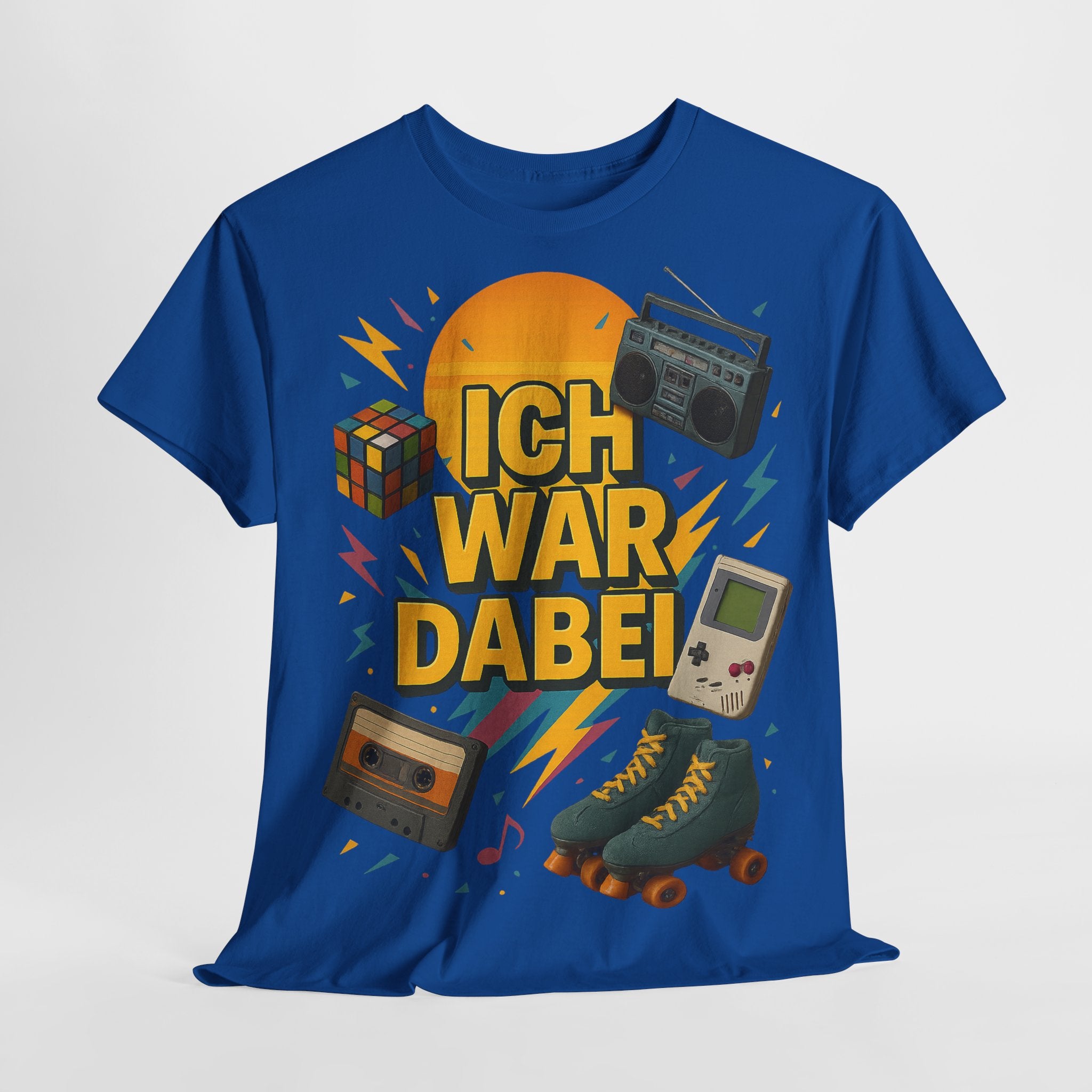 80er Shirt - ICH WAR DABEI - Lustig T-Shirt