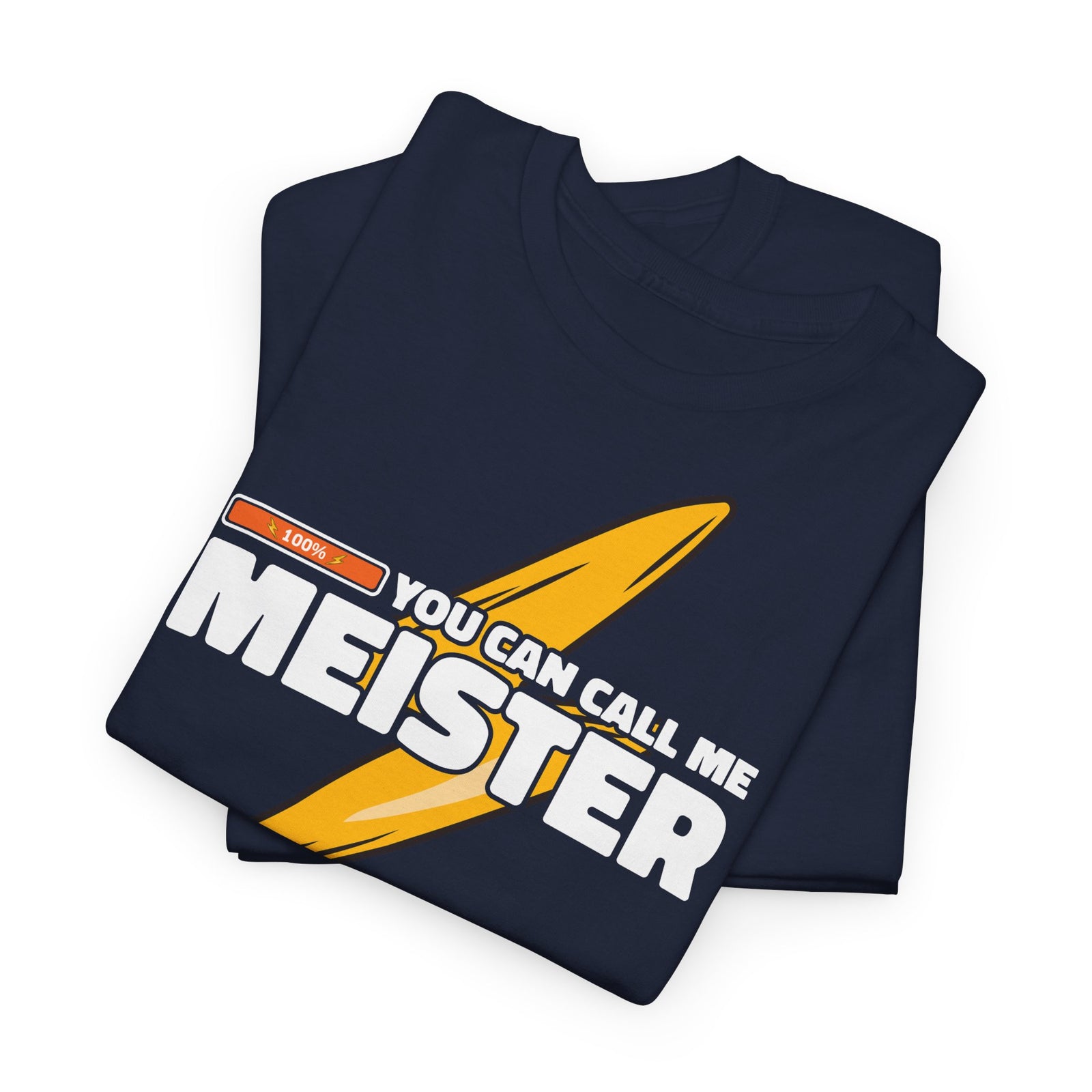 Elektriker T-Shirt - Call me Meister - Elektriker Meister bestanden - Lustiges Geschenk Shirt