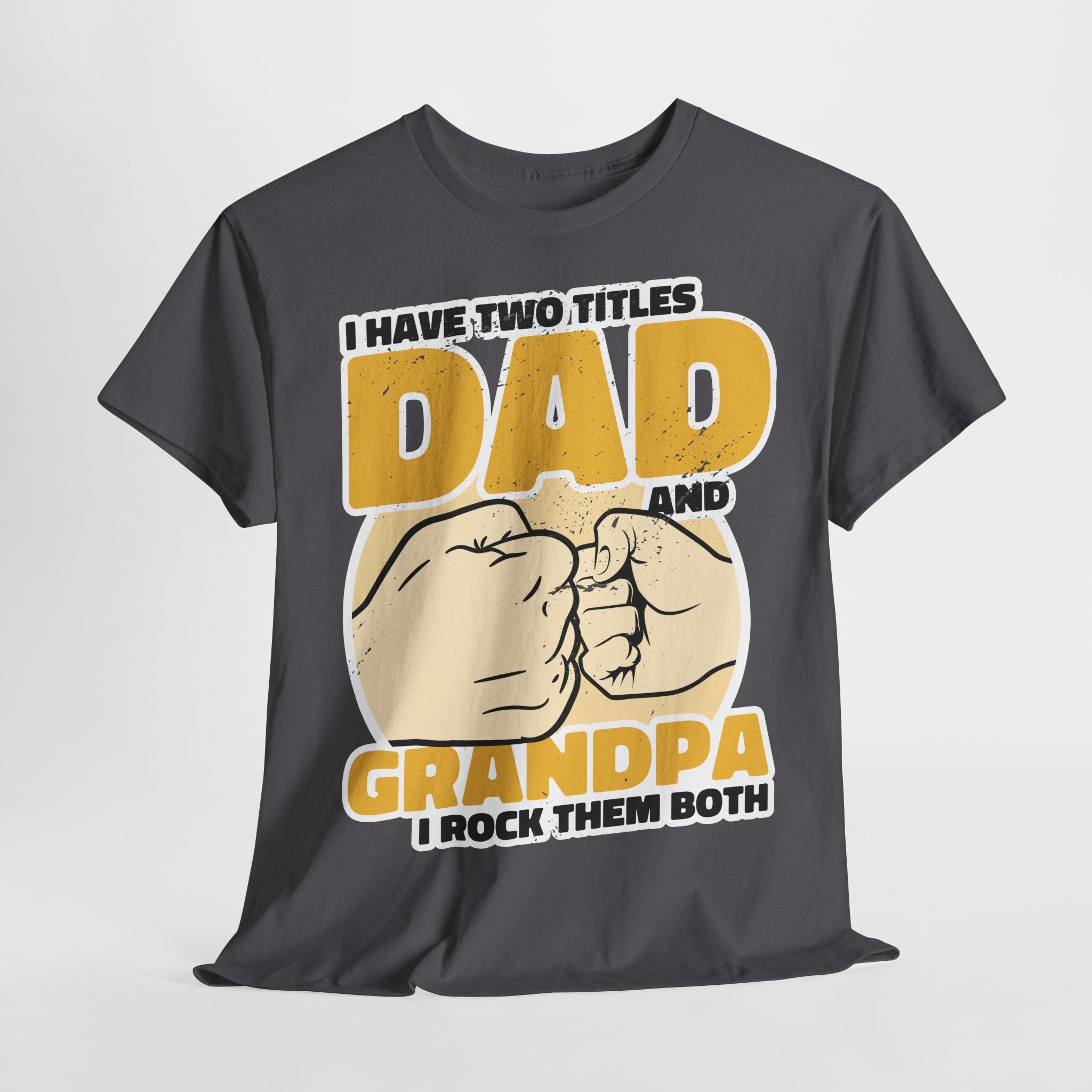 Habe 2 Titel - Opa und Papa - Vatertag Geschenk - Unisex Shirt