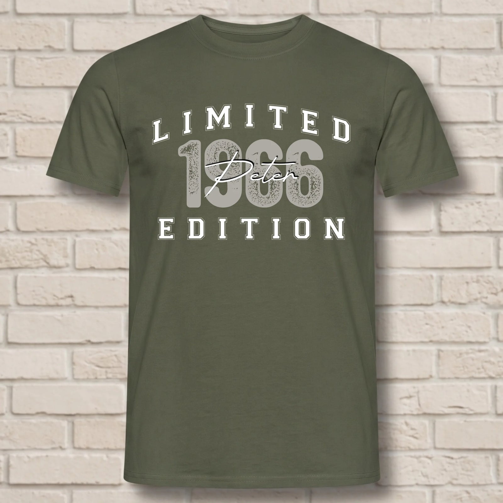 Ghostet Shirt Militär Grün