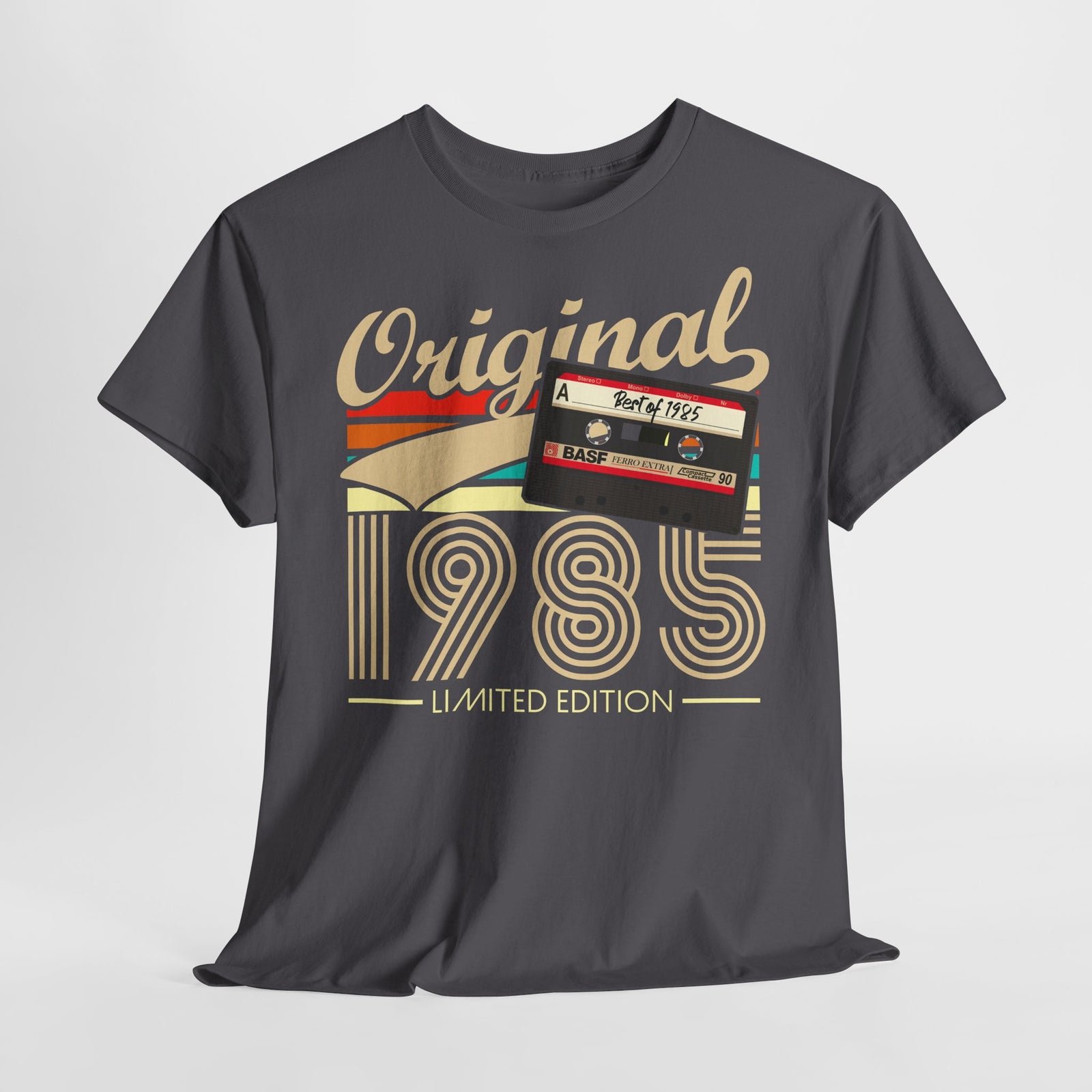 40. Geburtstag Original 1985 Limited Edition Retro Kassette Geschenk T-Shirt