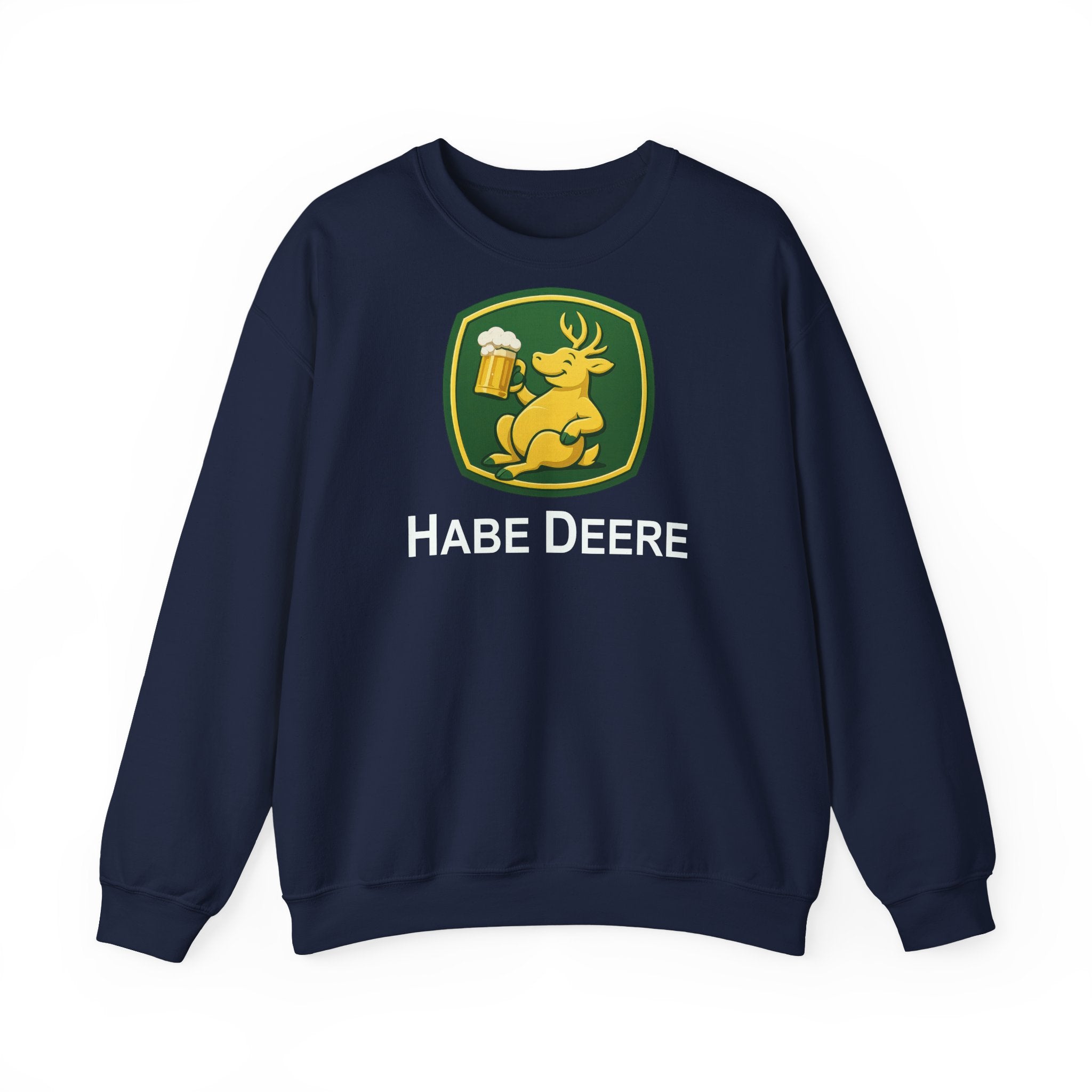 Trinkender Hirsch – Habe Deere Bier Logo Lustiger Pullover Sweatshirt