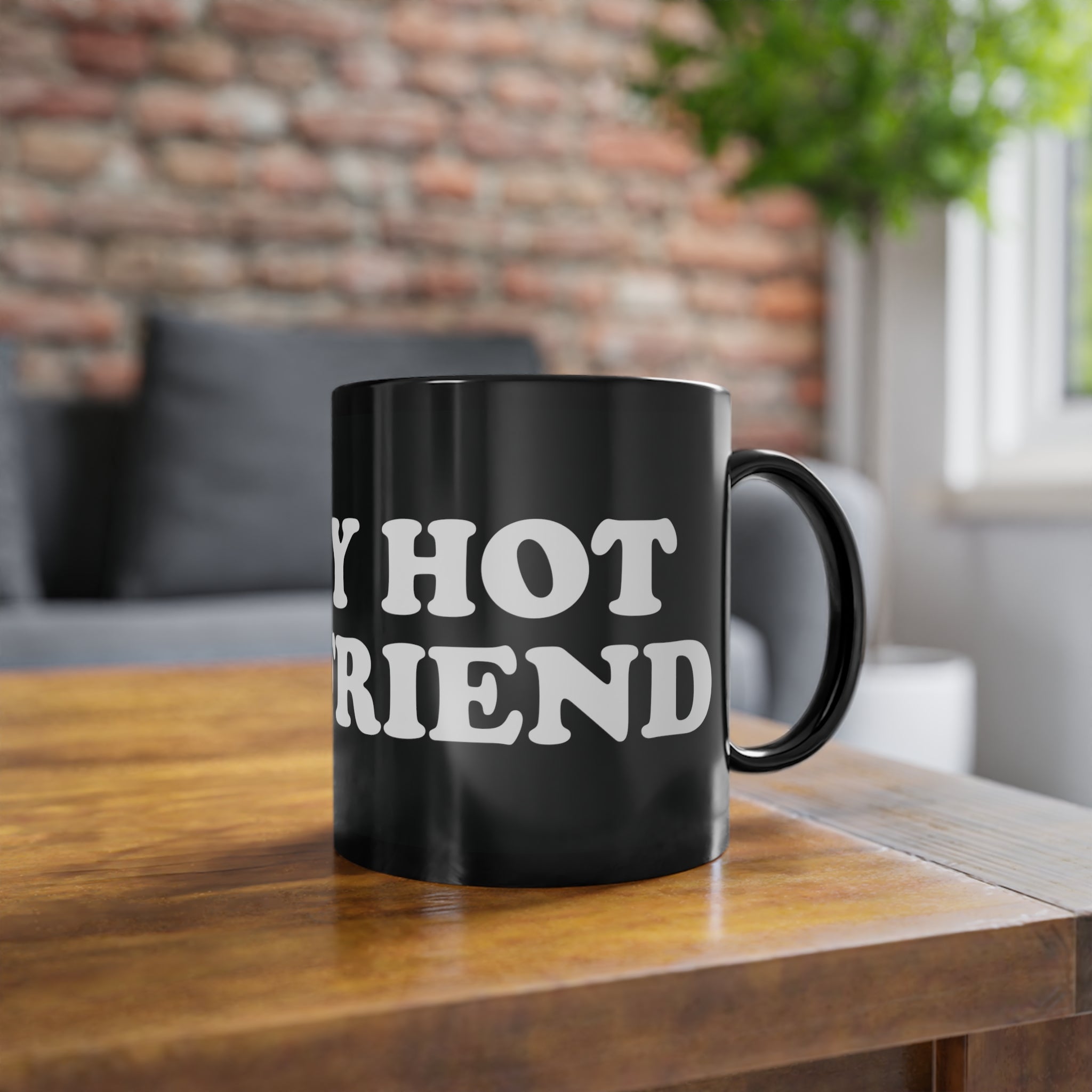 I Love my hot Girlfriend Lustige Geschenk Kaffee Tasse