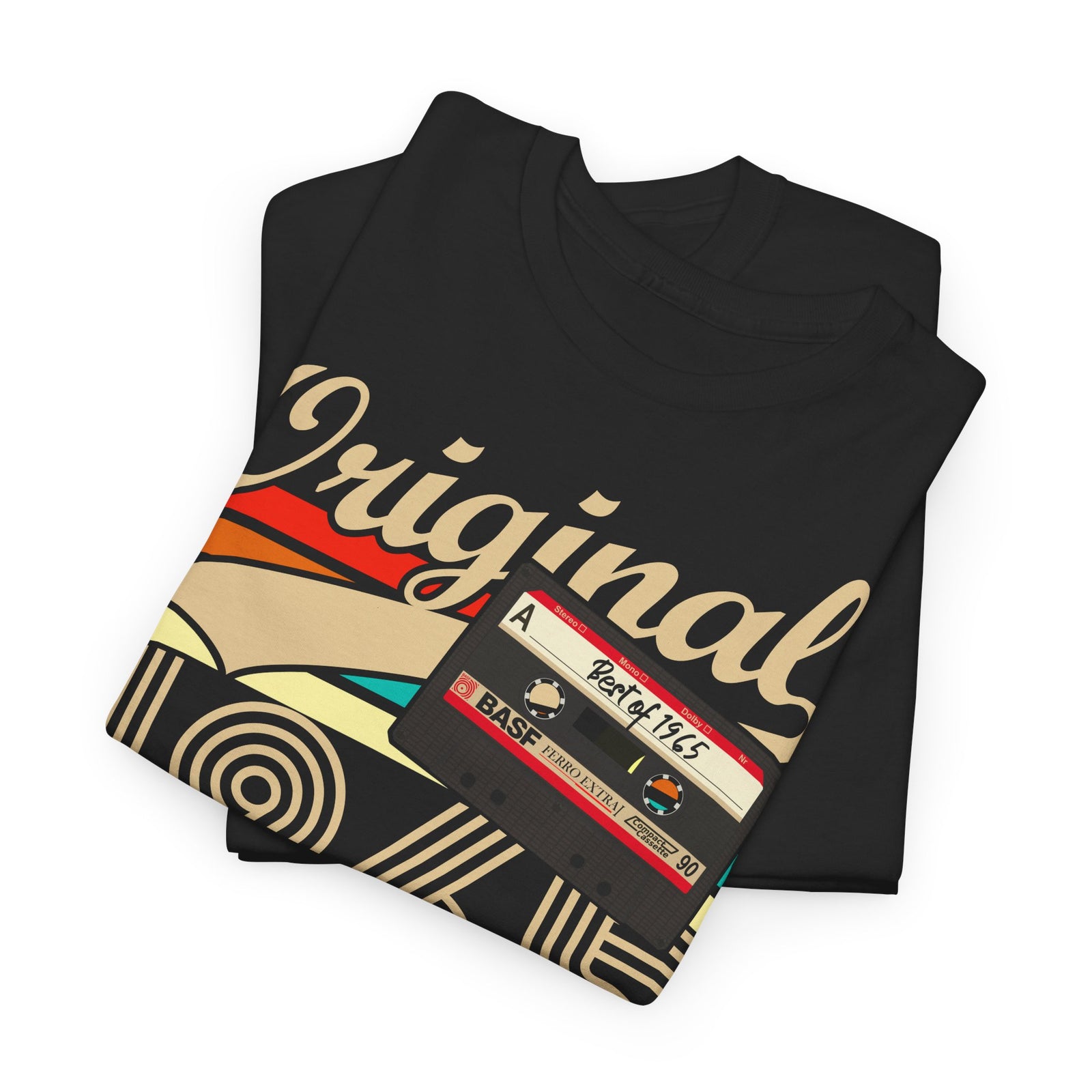 60. Geburtstag Original 1965 Limited Edition Retro Kassette Geschenk T-Shirt