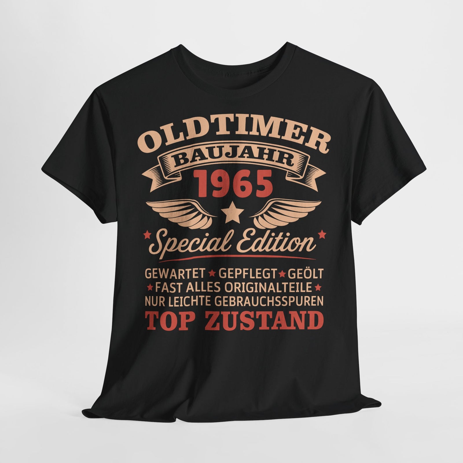 60. Geburtstag Mann Frau 60 Jahre Baujahr 1965 - Oldtimer Lustig Geschenk T-Shirt