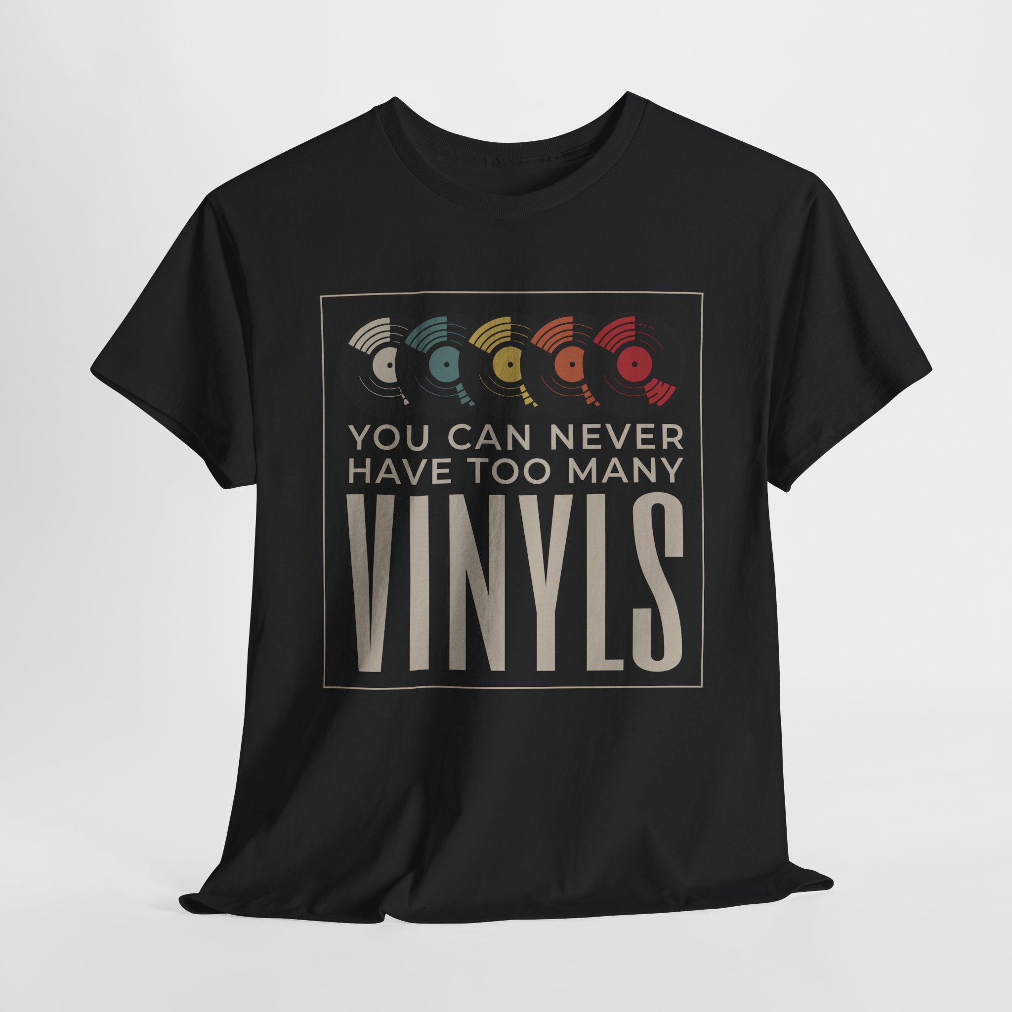 Schallplatten Fan - Retro Vinyl T-Shirt