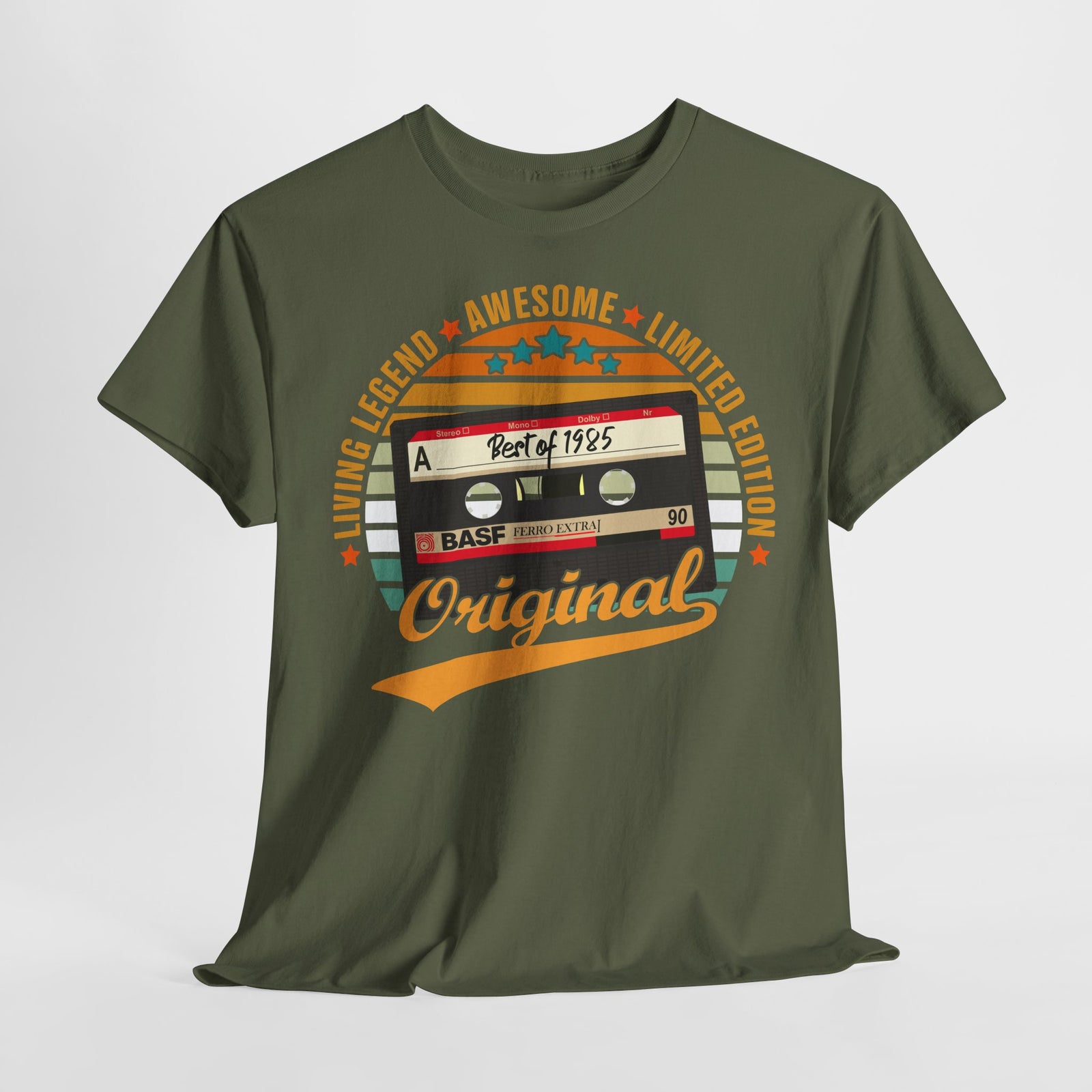 40.Geburtstag Original Limited Edition Retro Kassette Best Of 1985 Geschenk T-Shirt