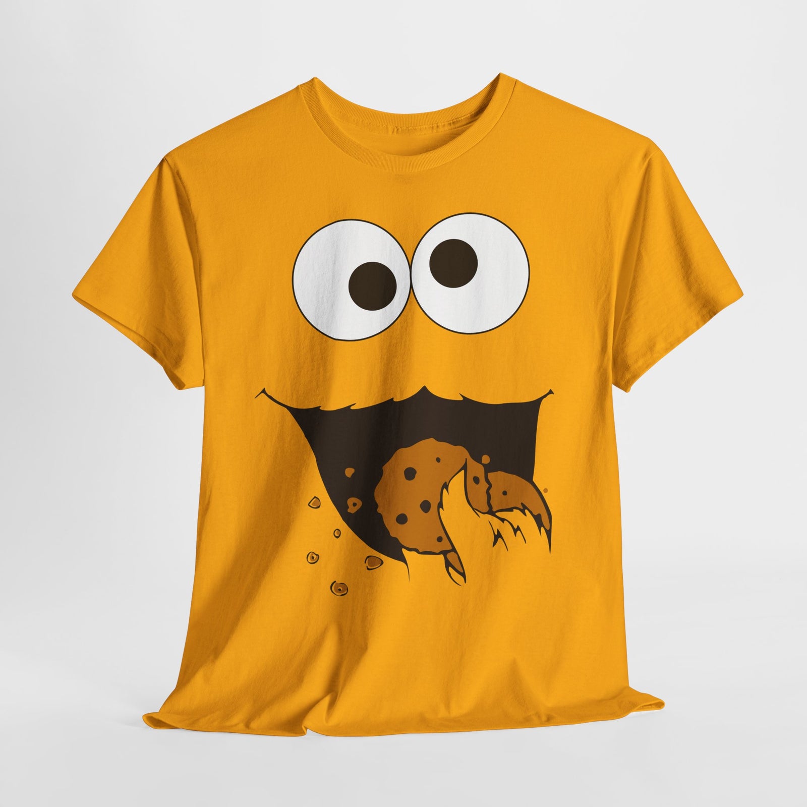 Keks Monster - Lustiges Monster Mit Keks Krümel - Lustiges Faschings T-Shirt