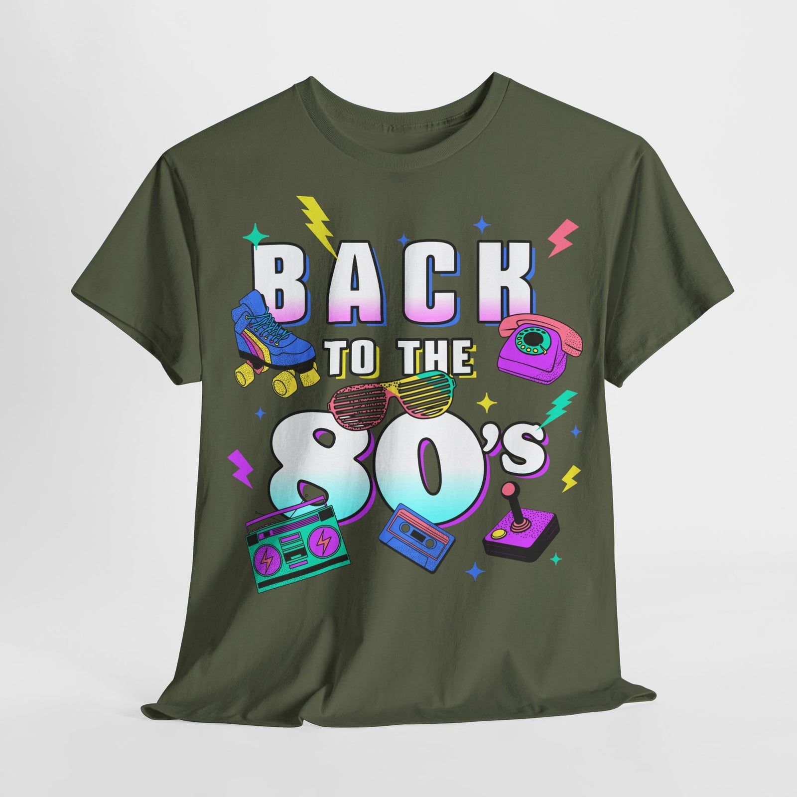 80er Retro Style - Pop Kultur - Back to the 80s - Musik Liebhaber - Unisex Shirt