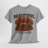 Kopfüber Teddy Bär T-Shirt – Realistisches Plüsch-Design