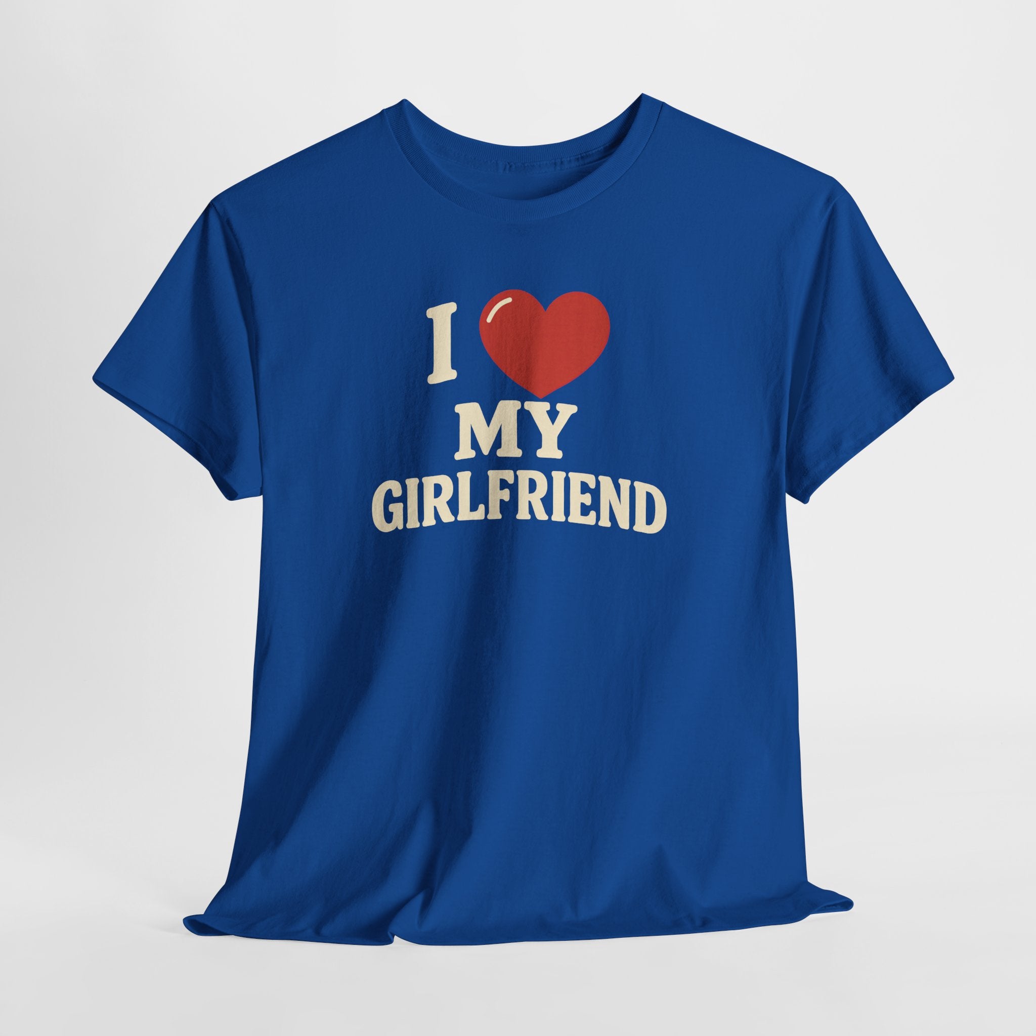 I Love My Girlfriend - Witziges Partner Shirt