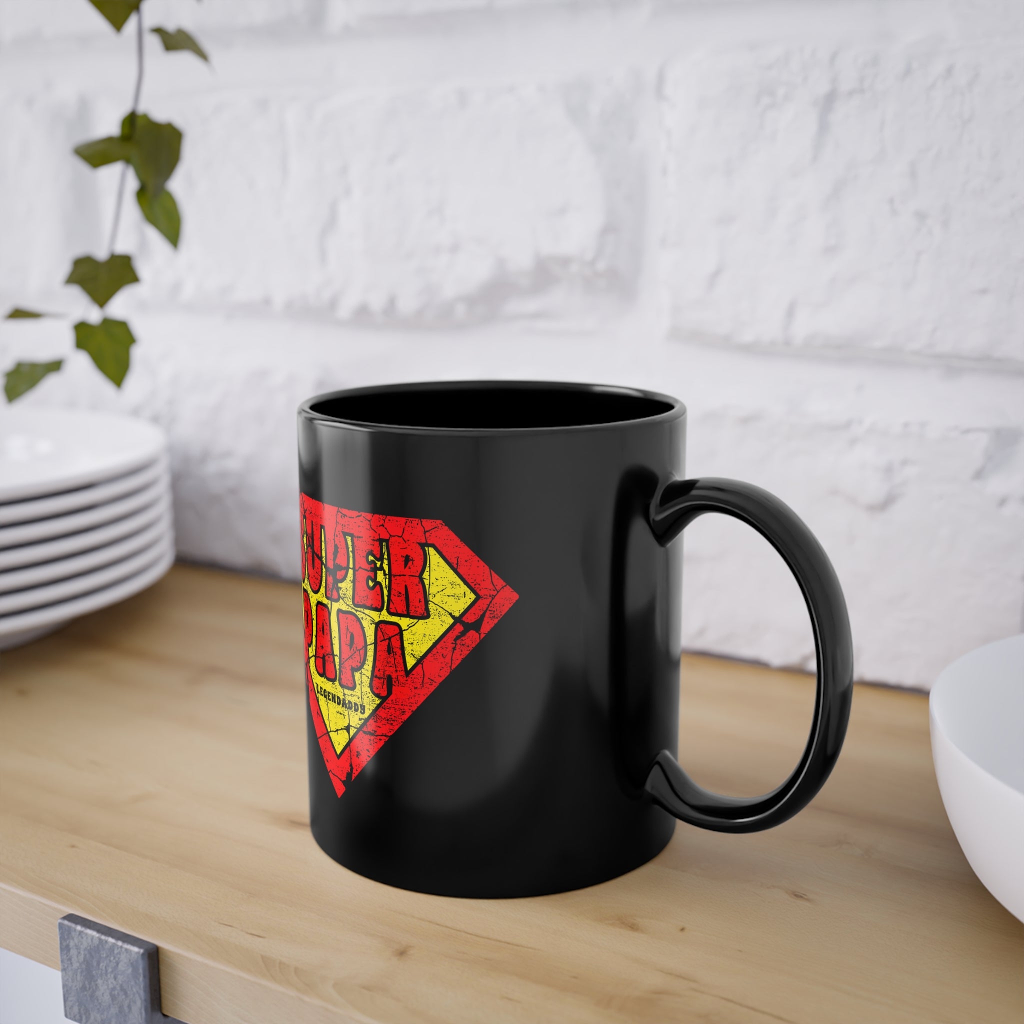 Super Papa Comic Style - Vatertag Geburtstag Geschenk - Kaffee Tasse