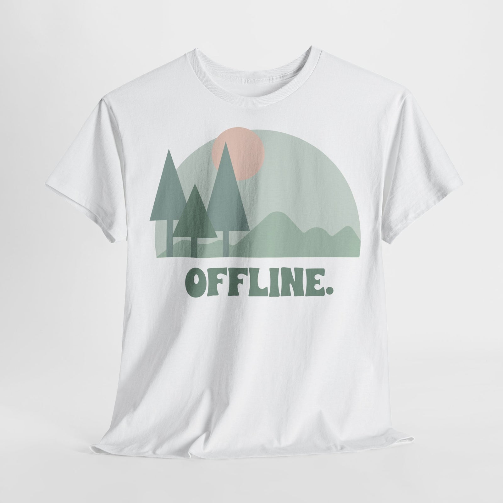 Berge Natur OFFLINE - Naturfreunde und Bergfreunde T-Shirt