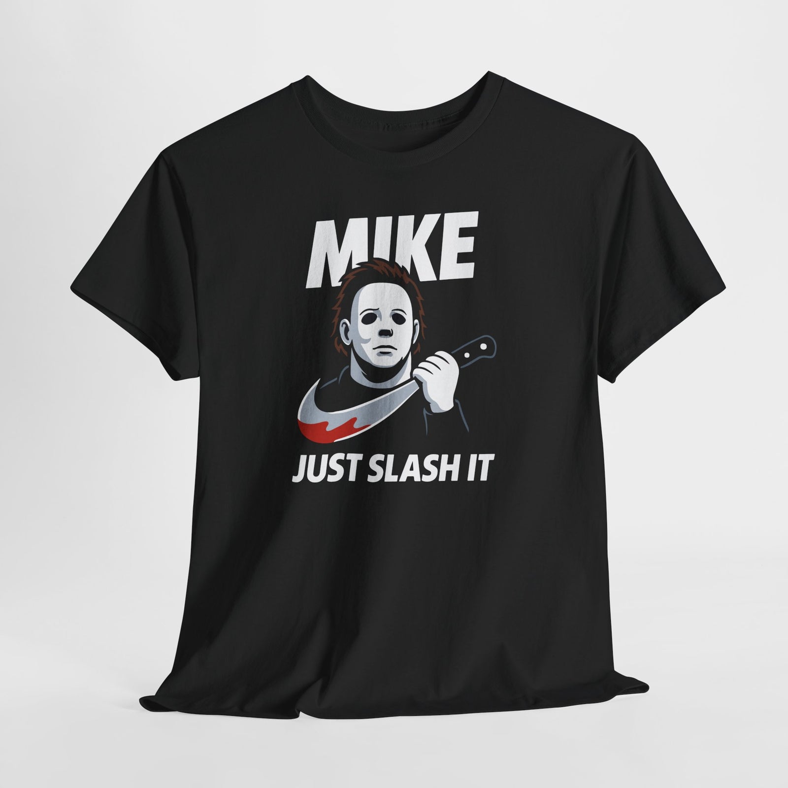 Halloween Parodie Shirt – Mike Myers Horror T-Shirt – Just Slash It Lustiges Kostüm
