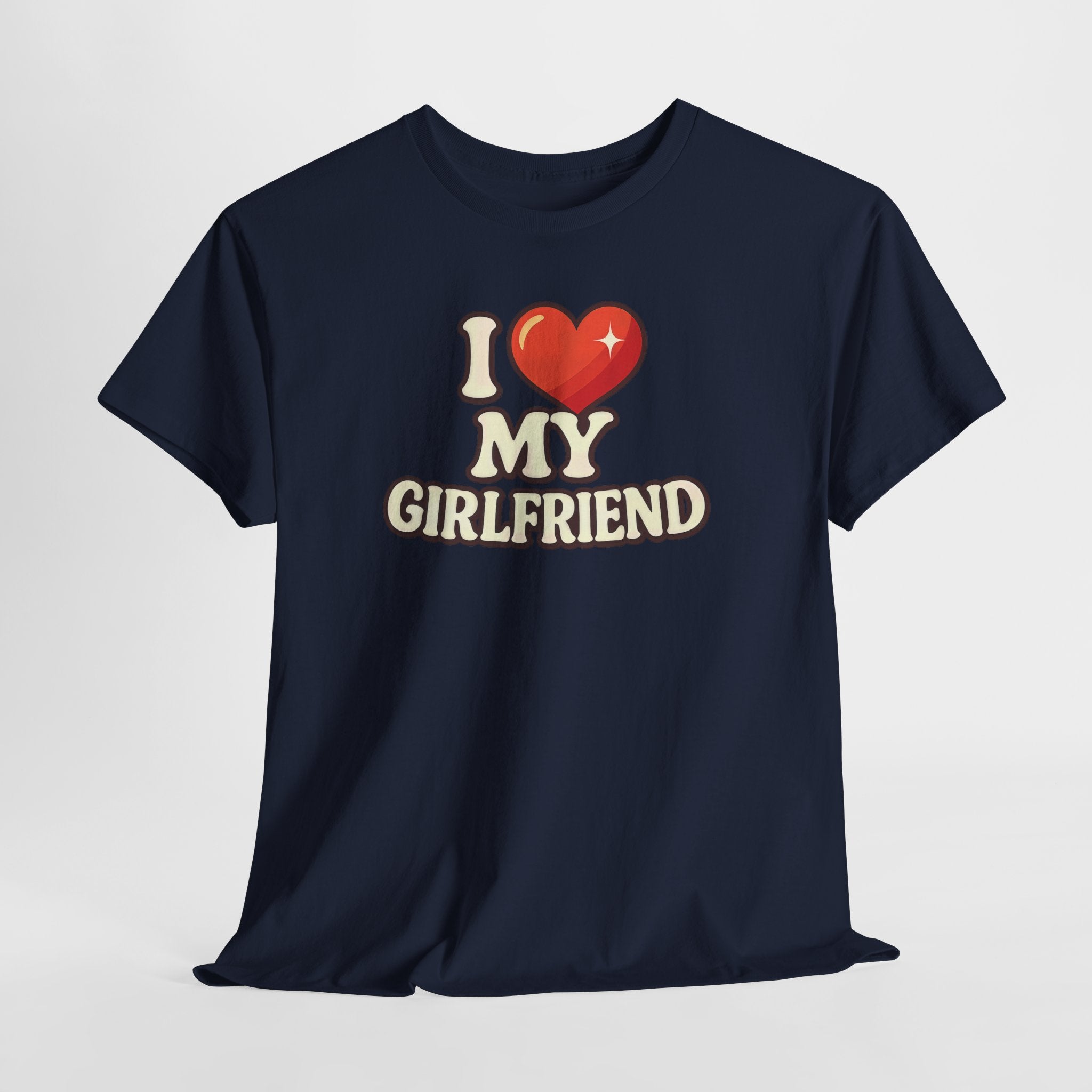 I Love My Girlfriend - Witziges Partner Shirt