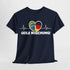Brasilianische Flagge - Deutsche Flagge - Geile Mischung Unisex T-Shirt