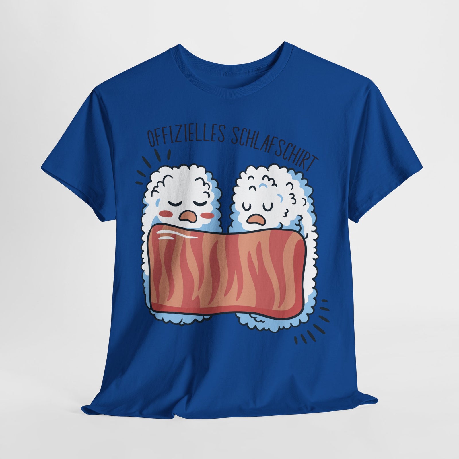 Sushi Liebhaber - Schlafendes Sushi - Offizielles Schlafshirt - Unisex Shirt