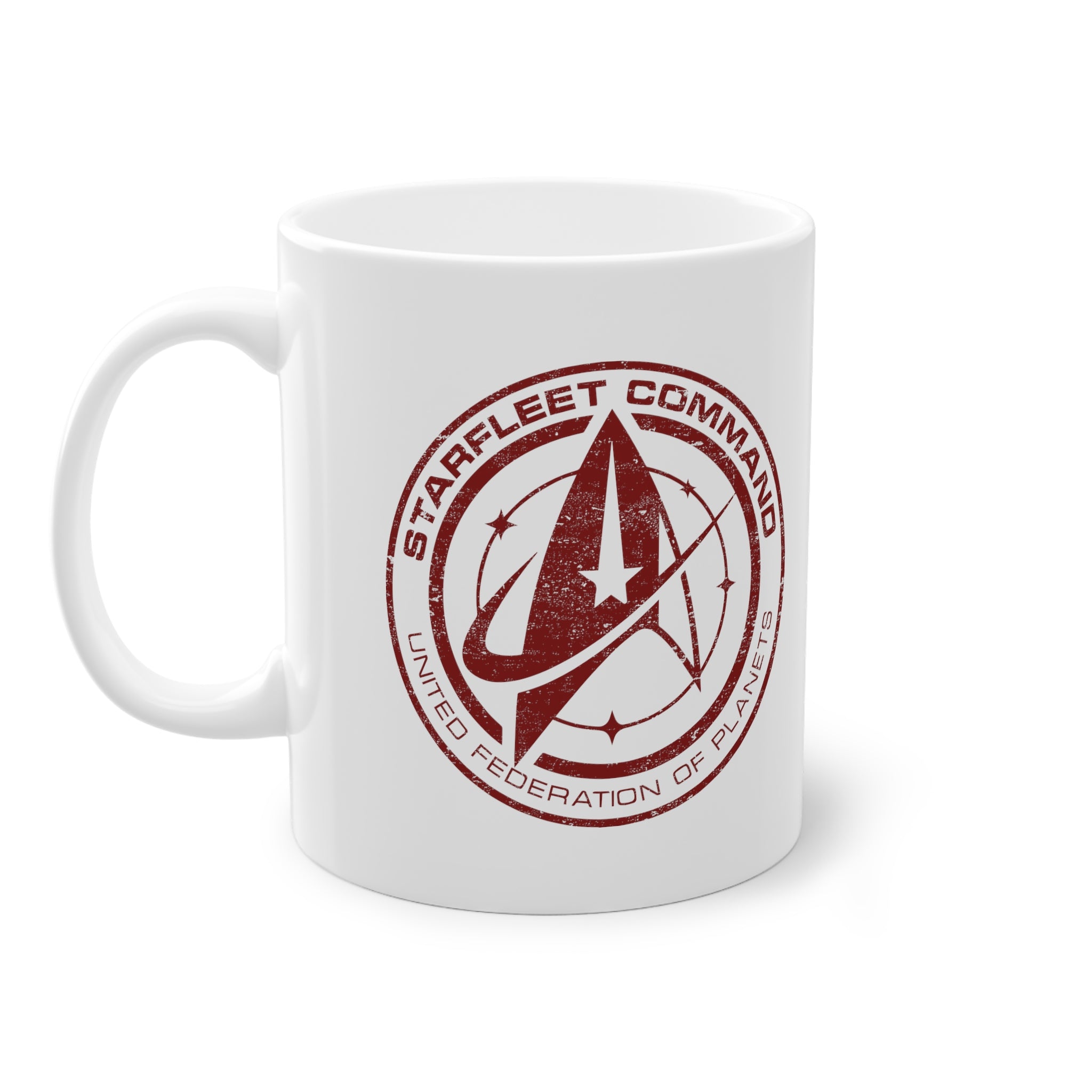 Sternenflotte Starfleet Command Abzeichen Kaffee Tasse