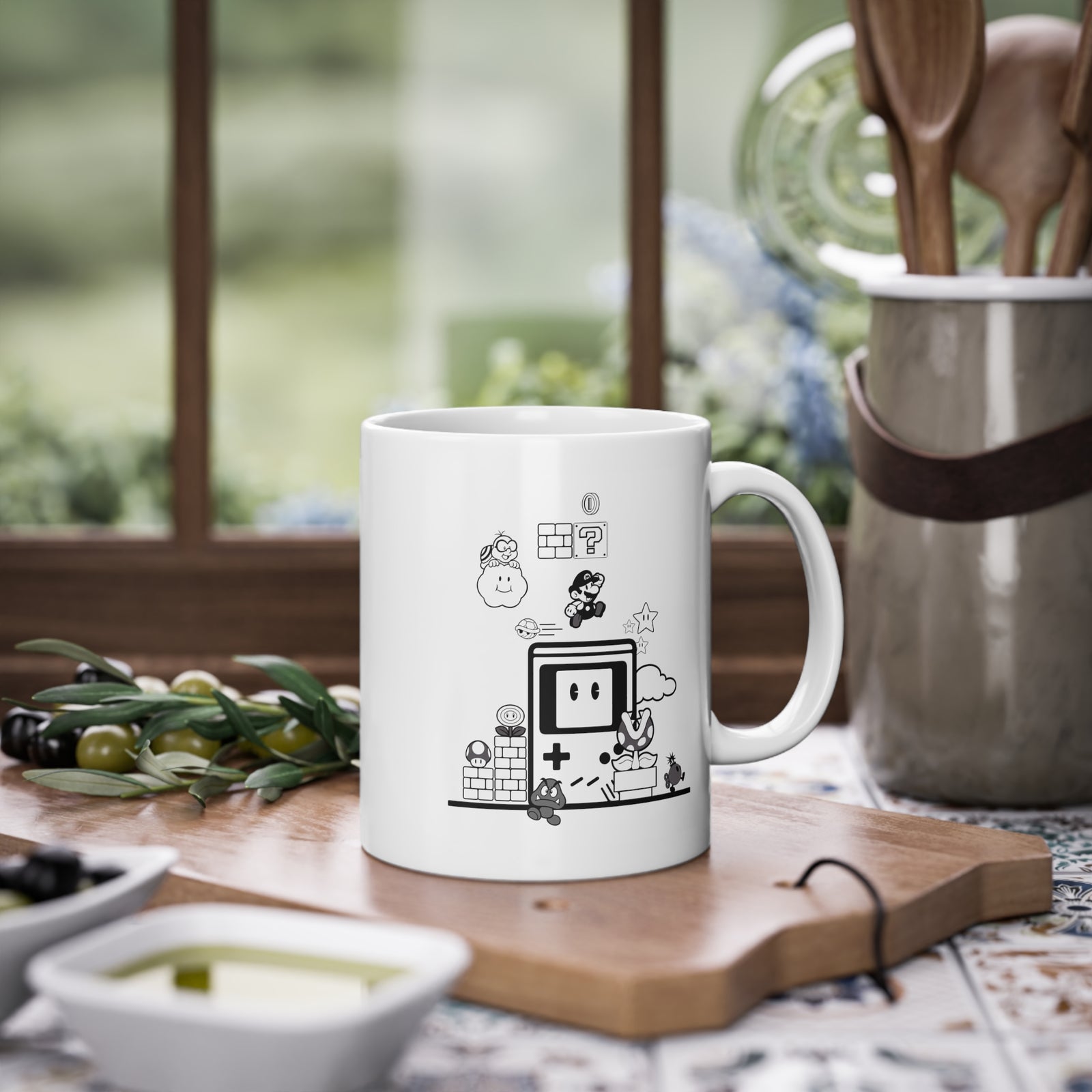 Gameboy Mario Retro Gaming Kaffee Tasse