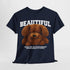 Kopfüber Teddy Bär T-Shirt – Realistisches Plüsch-Design