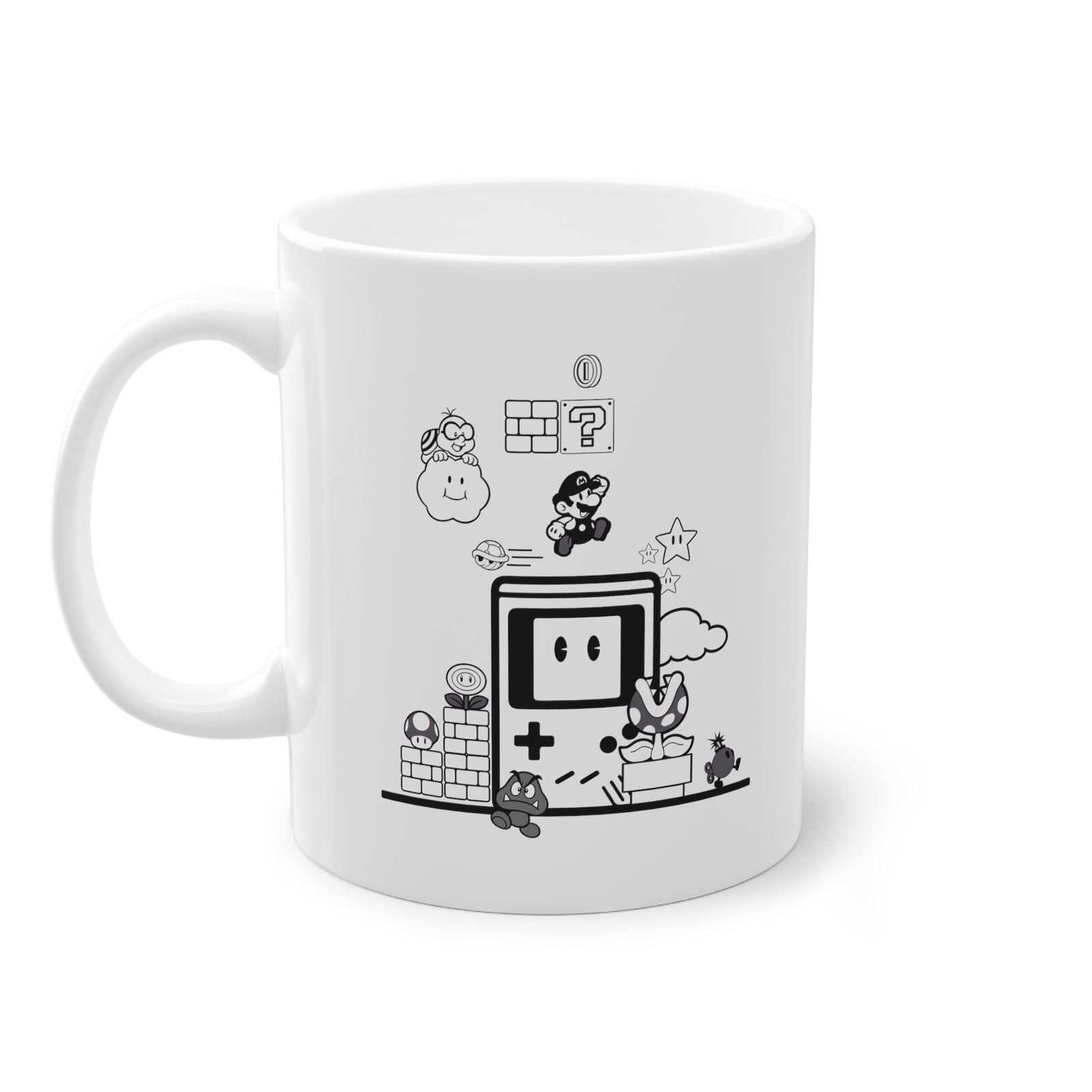 Gameboy Mario Retro Gaming Kaffee Tasse
