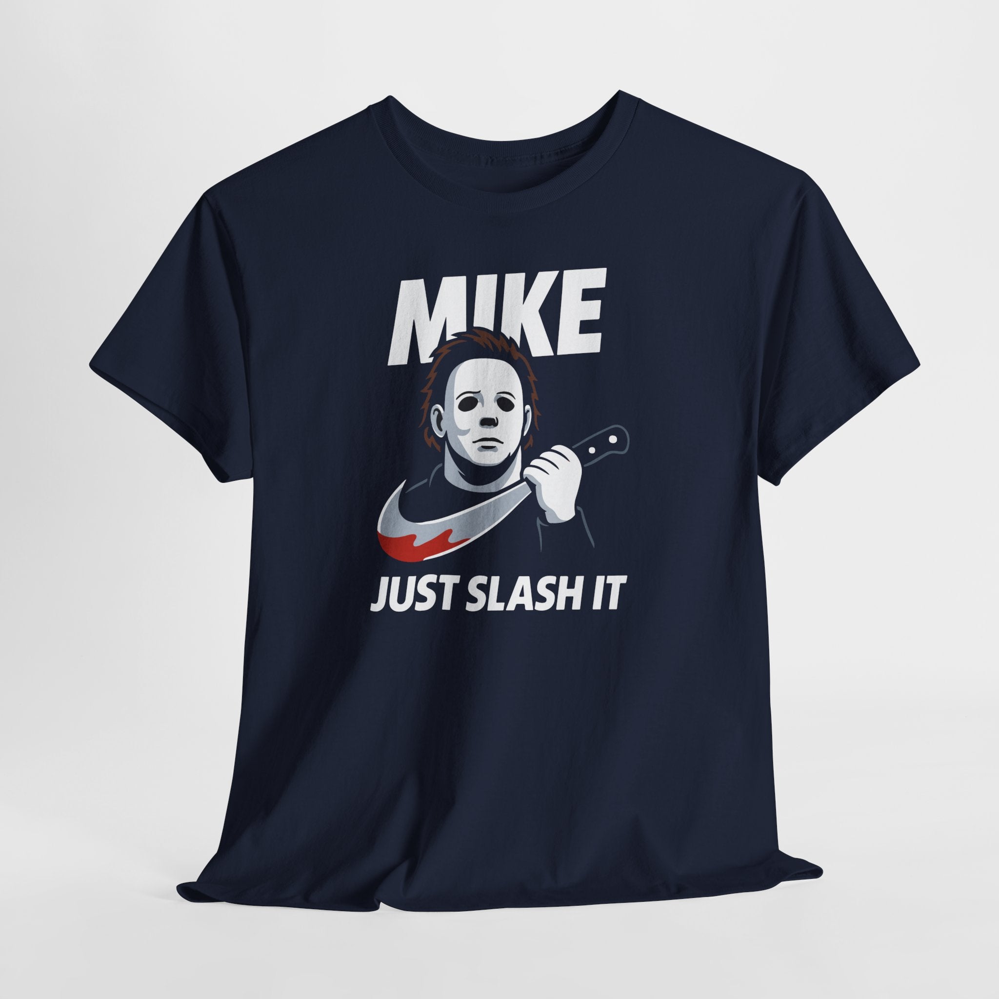 Halloween Parodie Shirt – Mike Myers Horror T-Shirt – Just Slash It Lustiges Kostüm