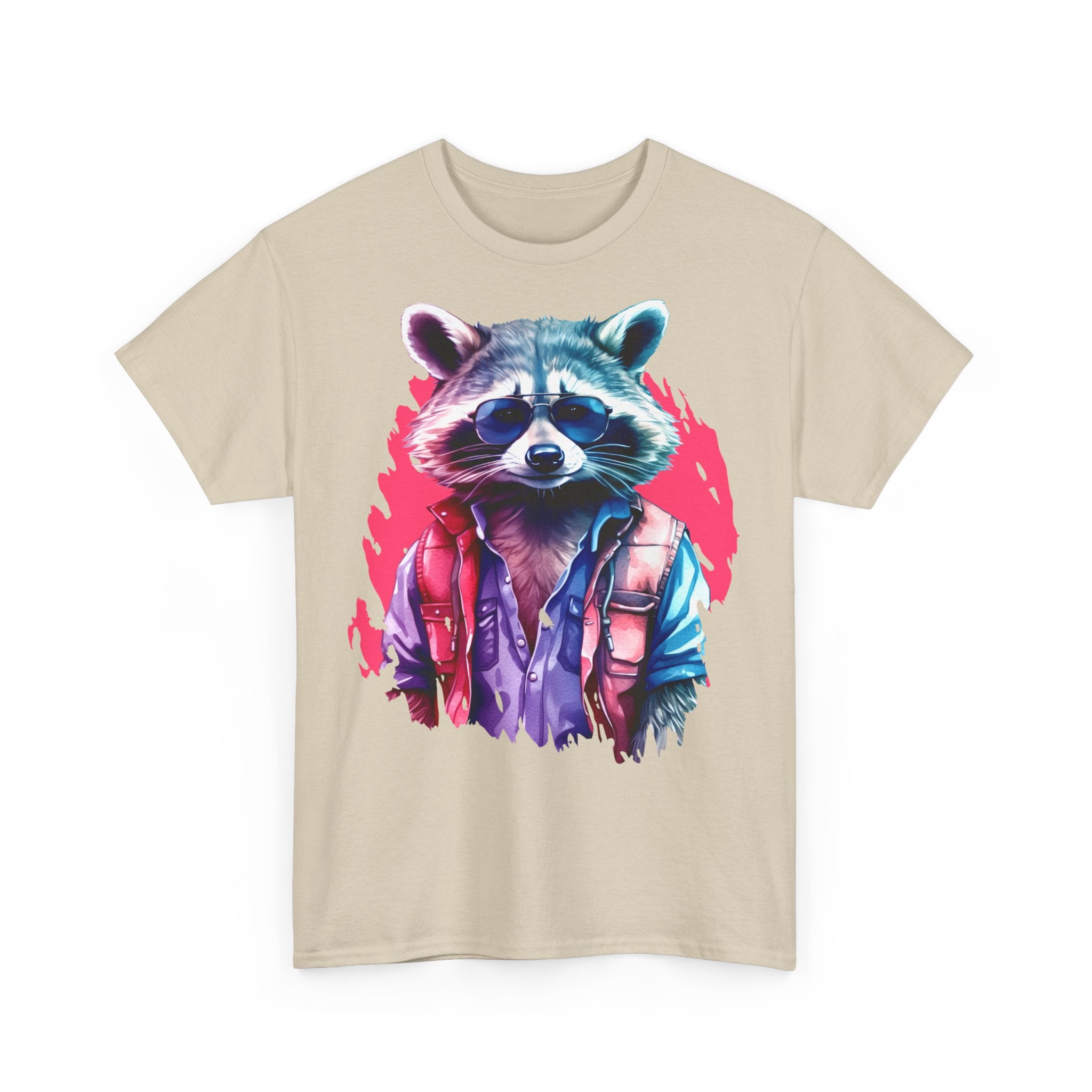 Waschbär Racoon Rocket Cyberspace - Unisex Shirt